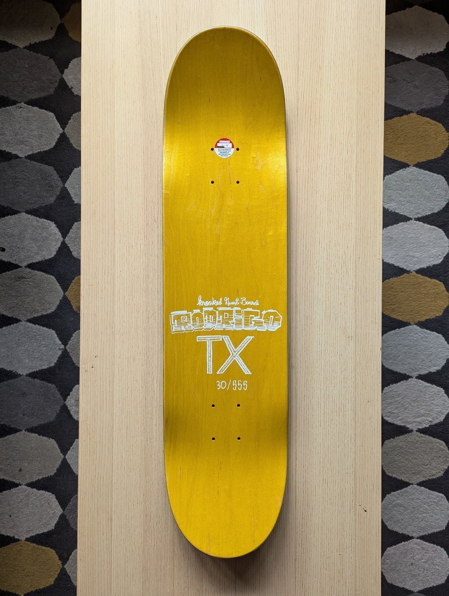 Krooked Skateboard Deck Rodrigo TX Guest Pro