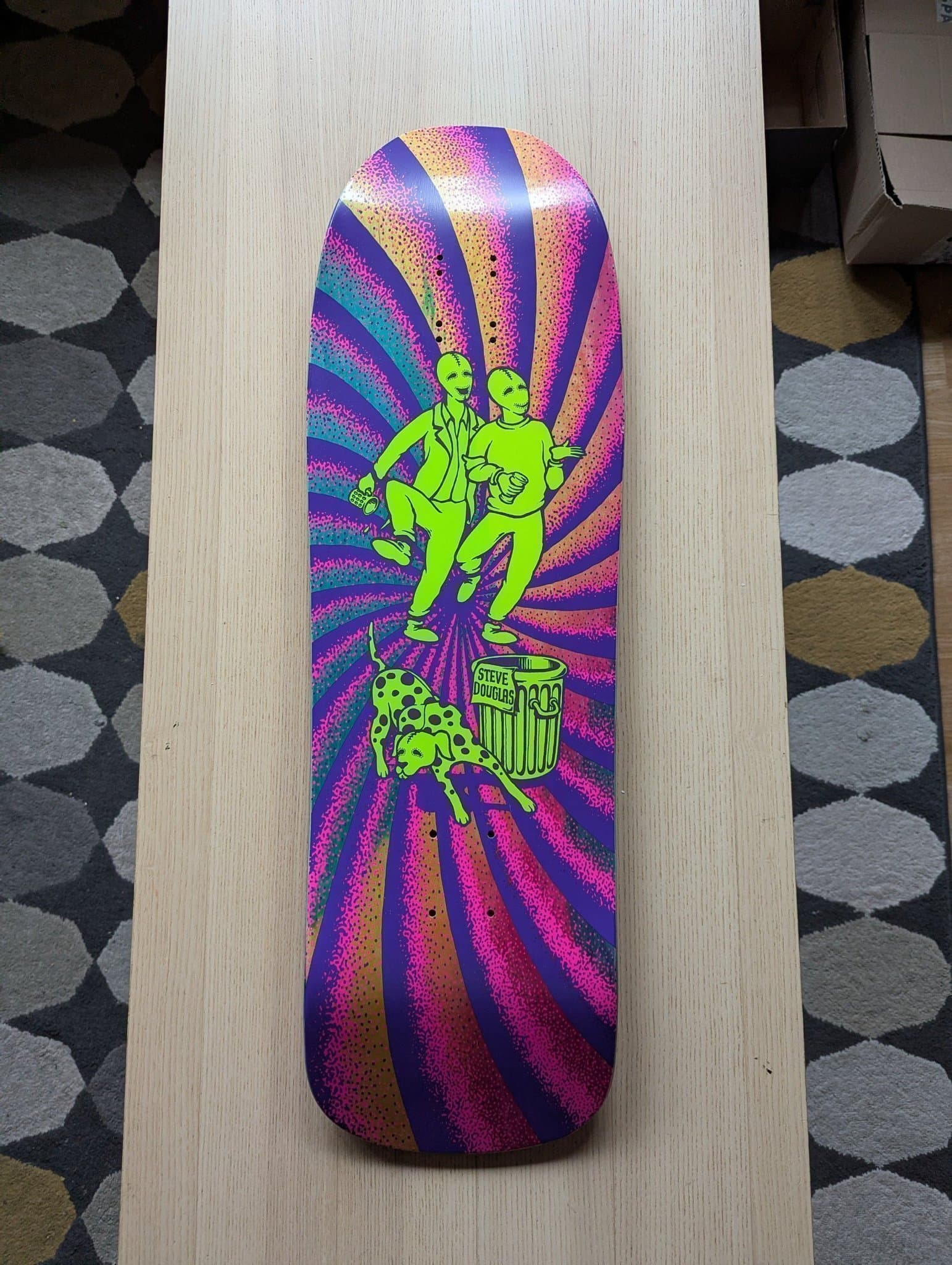 New Deal Steve Douglas Skateboard Deck