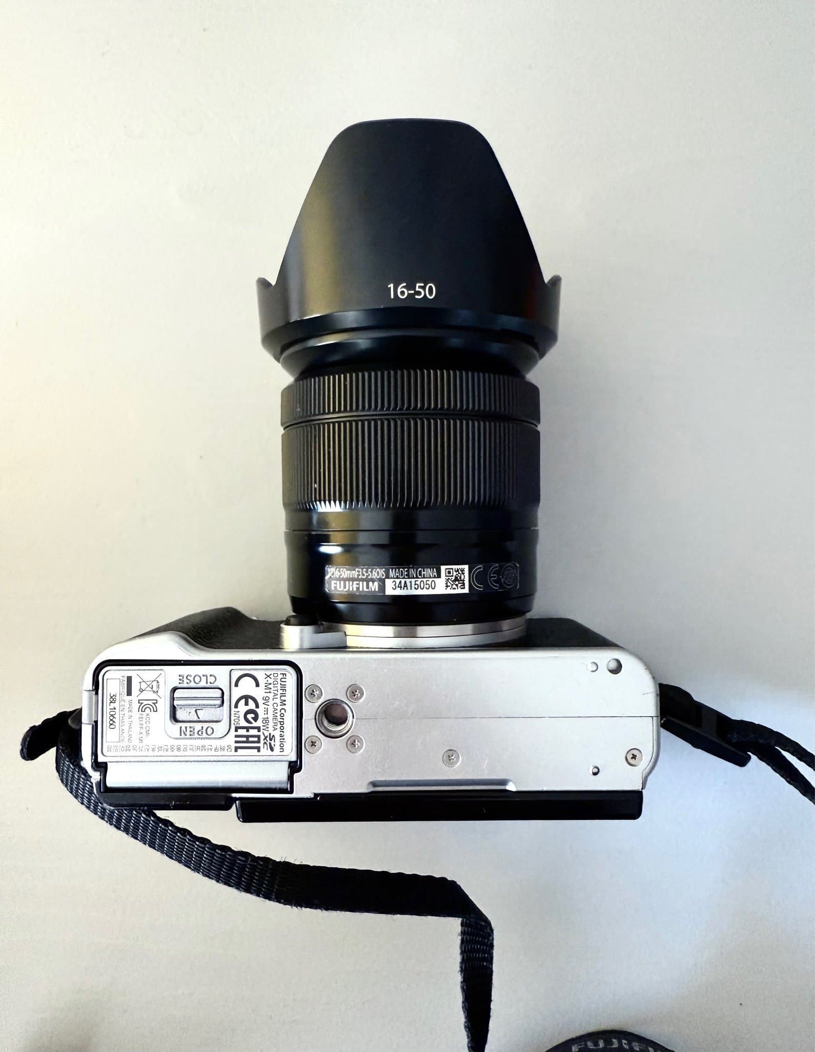 Fujifilm X-M1 med objektiv XC 16-50 1:3.5-5.6