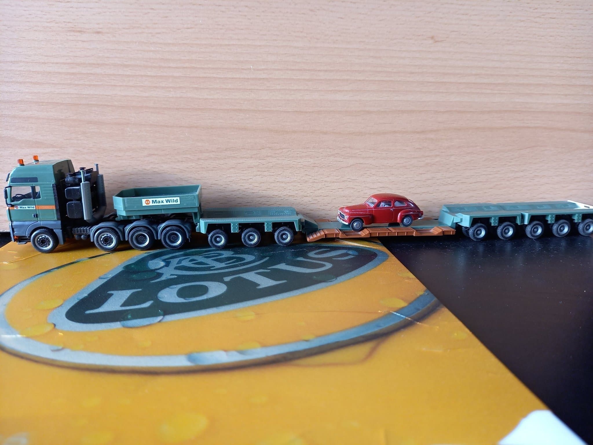 MAN F90 & Schwertransport (=tunglast) Max Wild