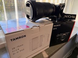 Sony a7C med Tamron 28-75mm F/2.8 Di III RXD