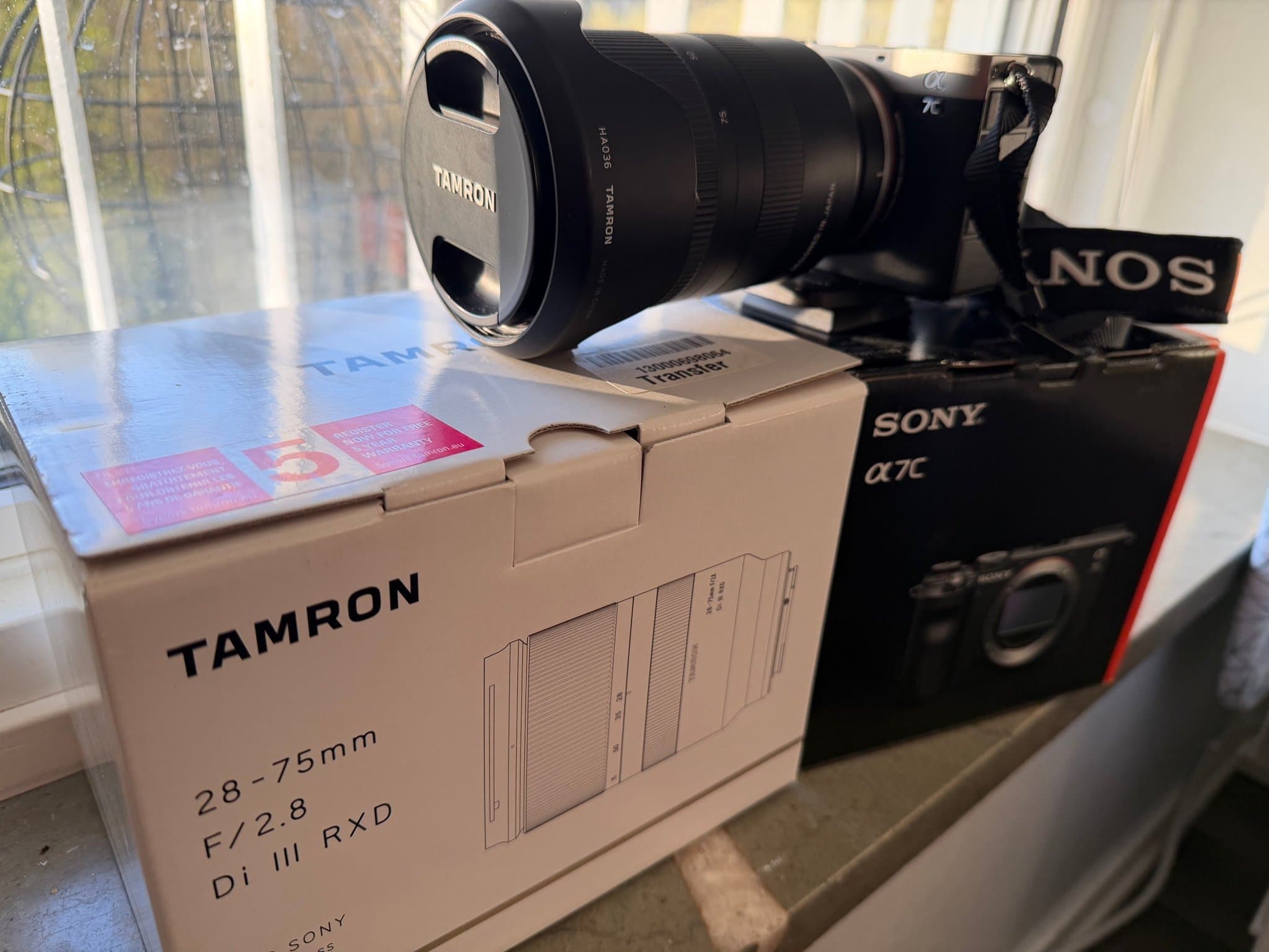 Sony a7C med Tamron 28-75mm F/2.8 Di III RXD