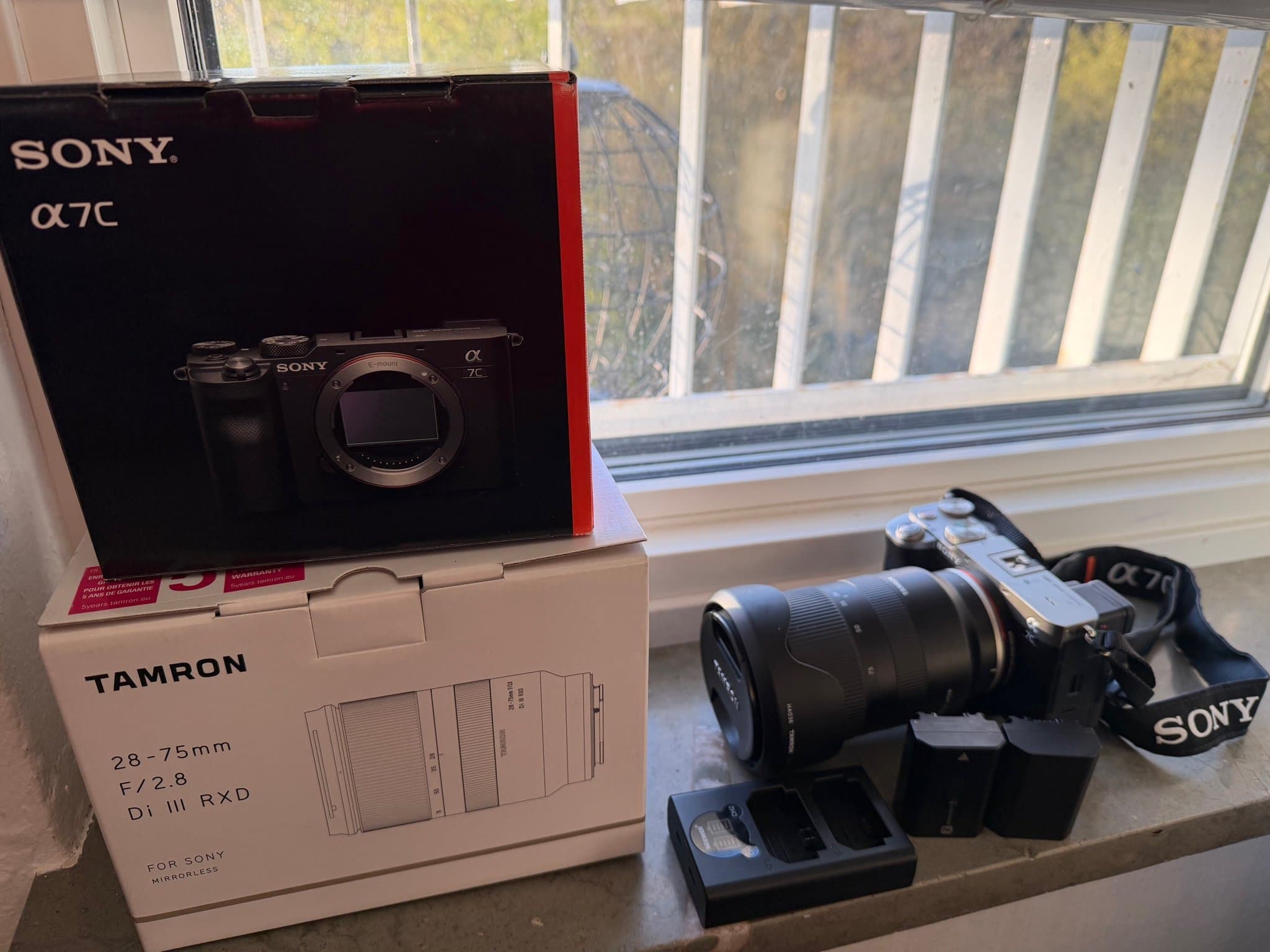 Sony a7C med Tamron 28-75mm F/2.8 Di III RXD