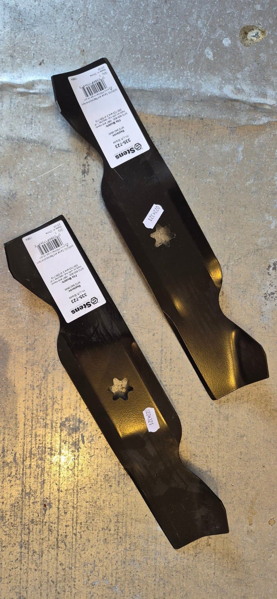 Stens 335-723 Hi-Lift gräsklipparblad till MTD