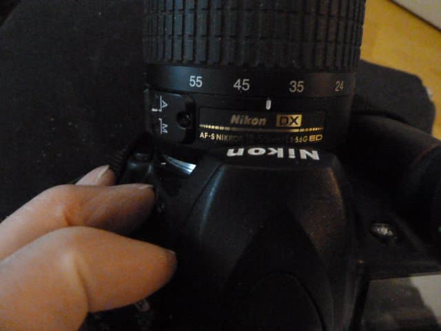 Digitalkamera Nikon D50 m objektiv Nikon 18-55mm i kameraväska