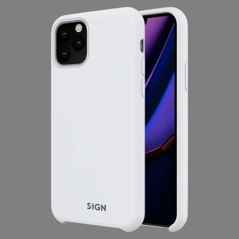 [Paket] iPhone 11/Xr - Vitt Silikonskal + 9H Härdat Glas Skärmskydd