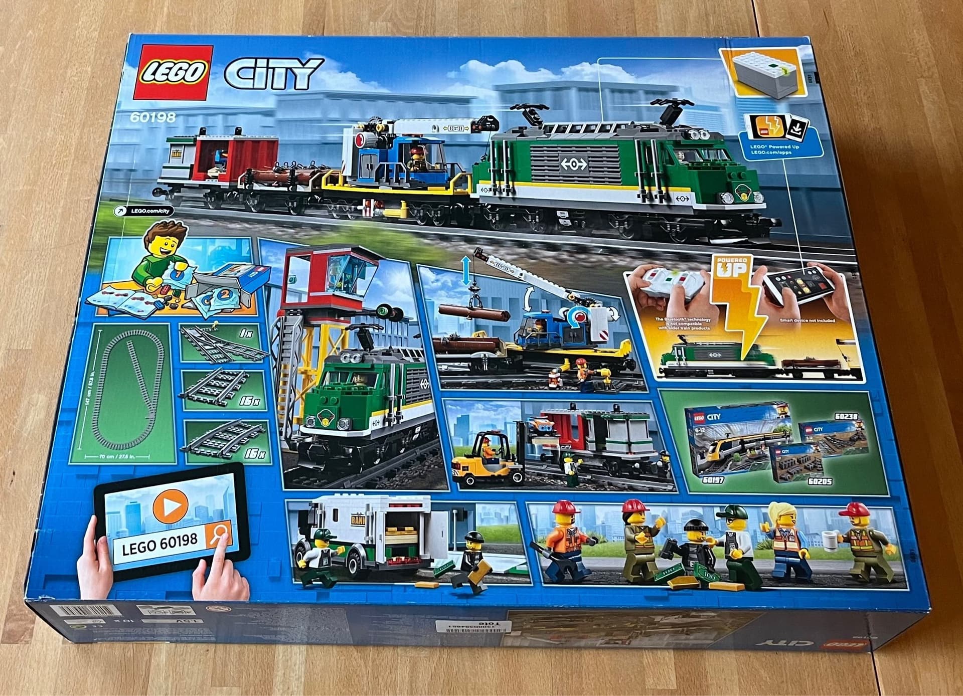 LEGO City 60198 Godståg - Oöppnat