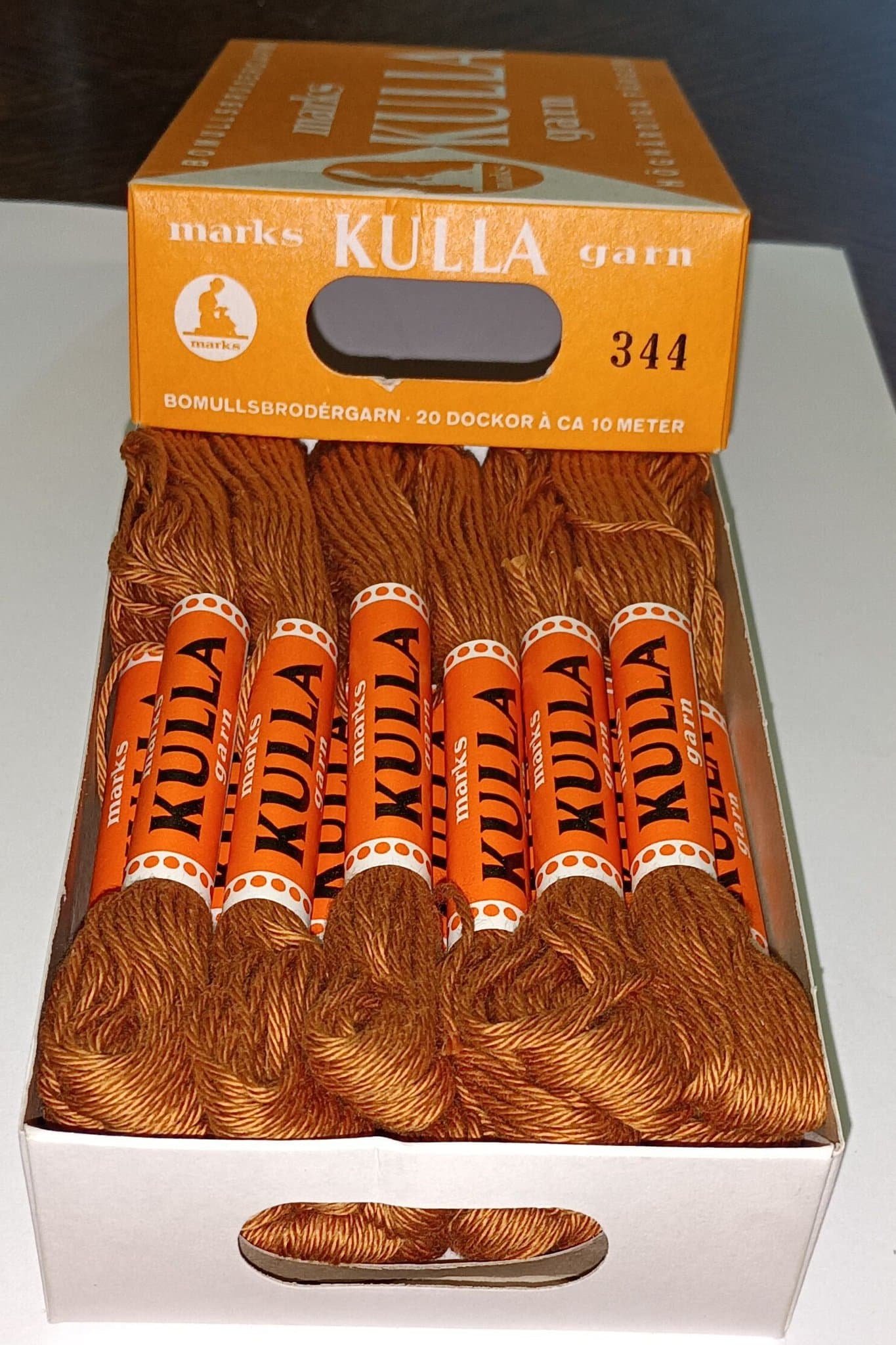 KULLA-GARN, nr. 344 / 20 st dockor / NYA / OANVÄNDA!