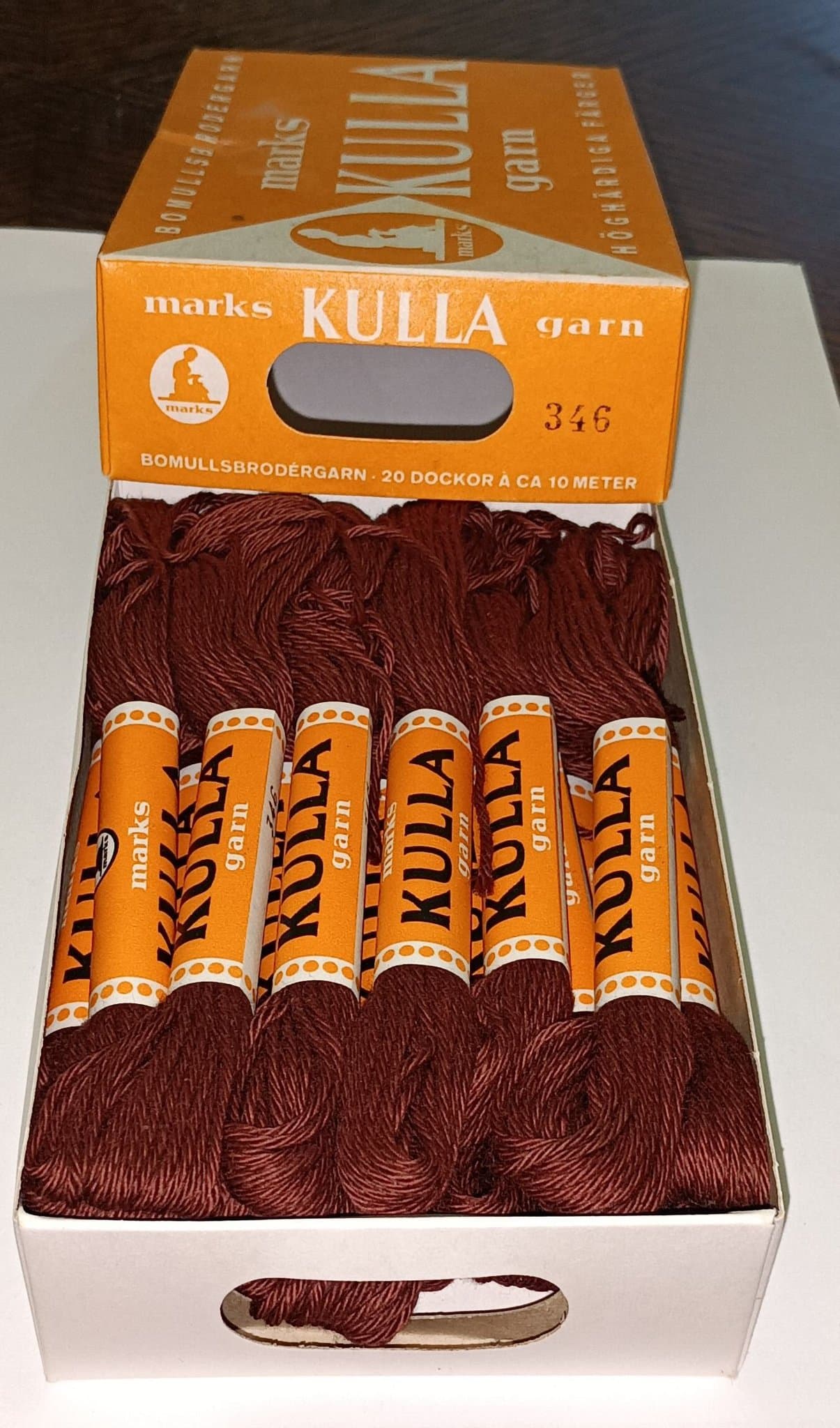 KULLA-GARN, nr. 346 / 20 st dockor / NYA / OANVÄNDA!