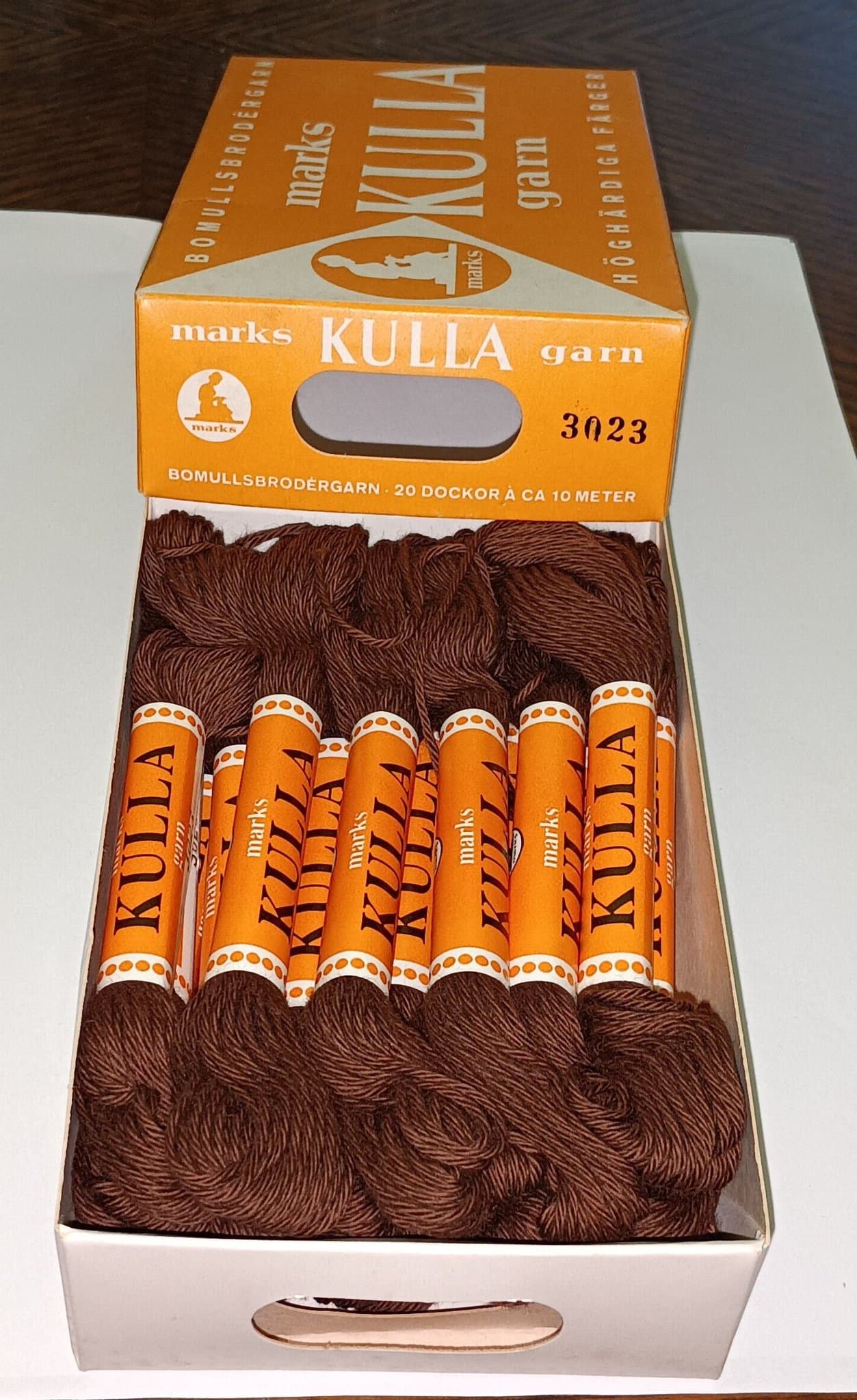 KULLA-GARN, nr. 3023 / 20 st dockor / NYA / OANVÄNDA!