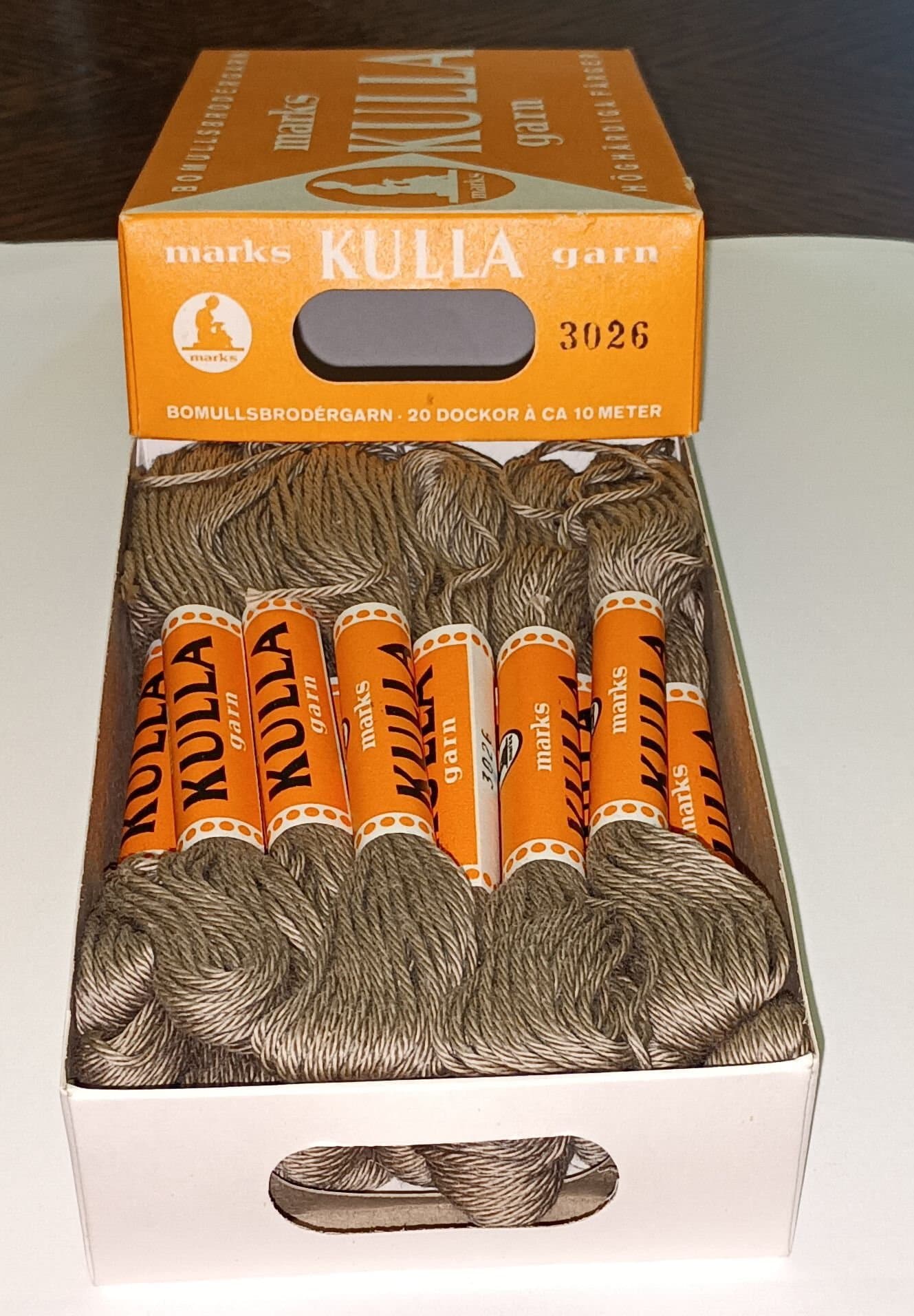 KULLA-GARN, nr. 3026 / 20 st dockor / NYA / OANVÄNDA!