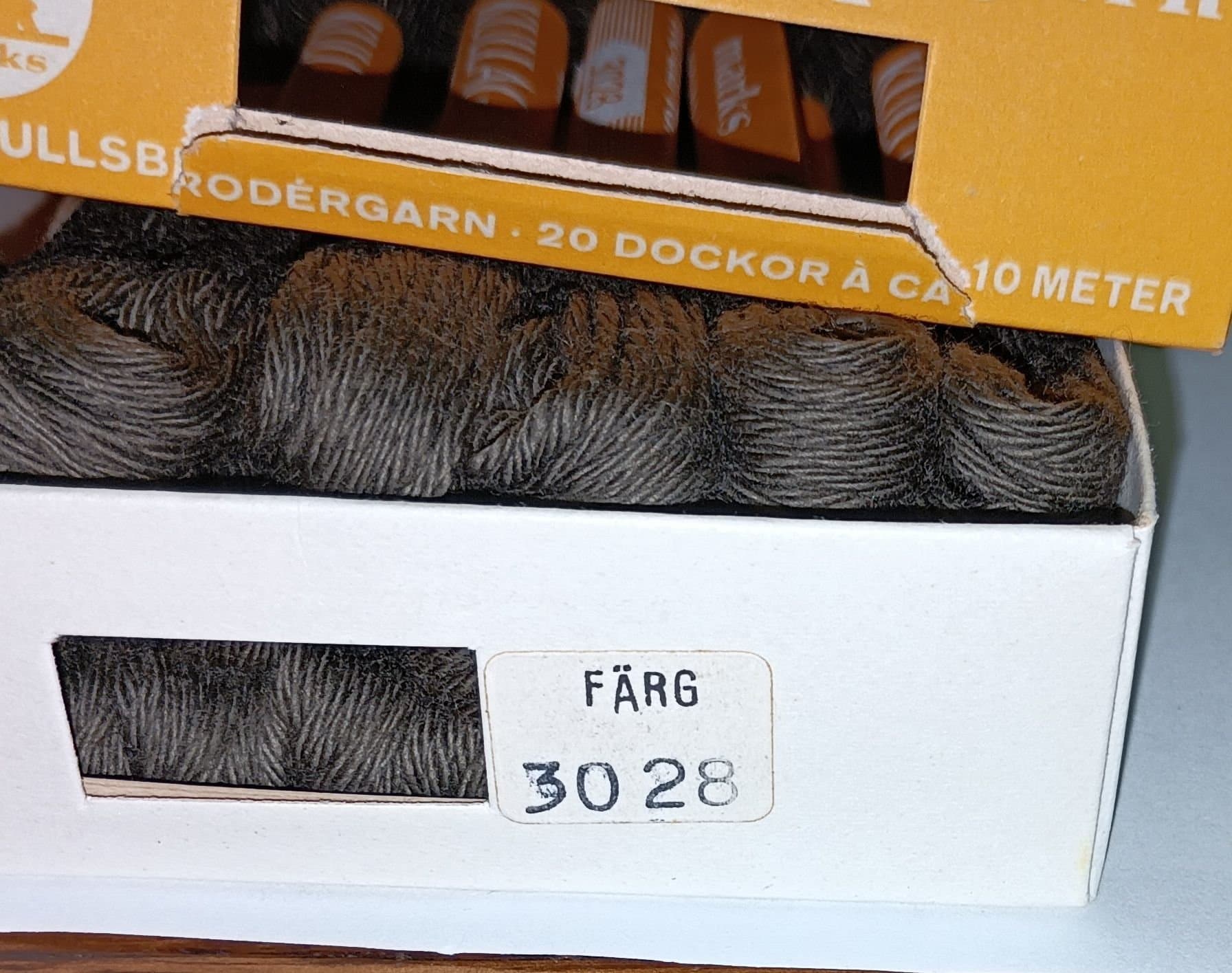 KULLA-GARN, nr. 3028 / 20 st dockor / NYA / OANVÄNDA!