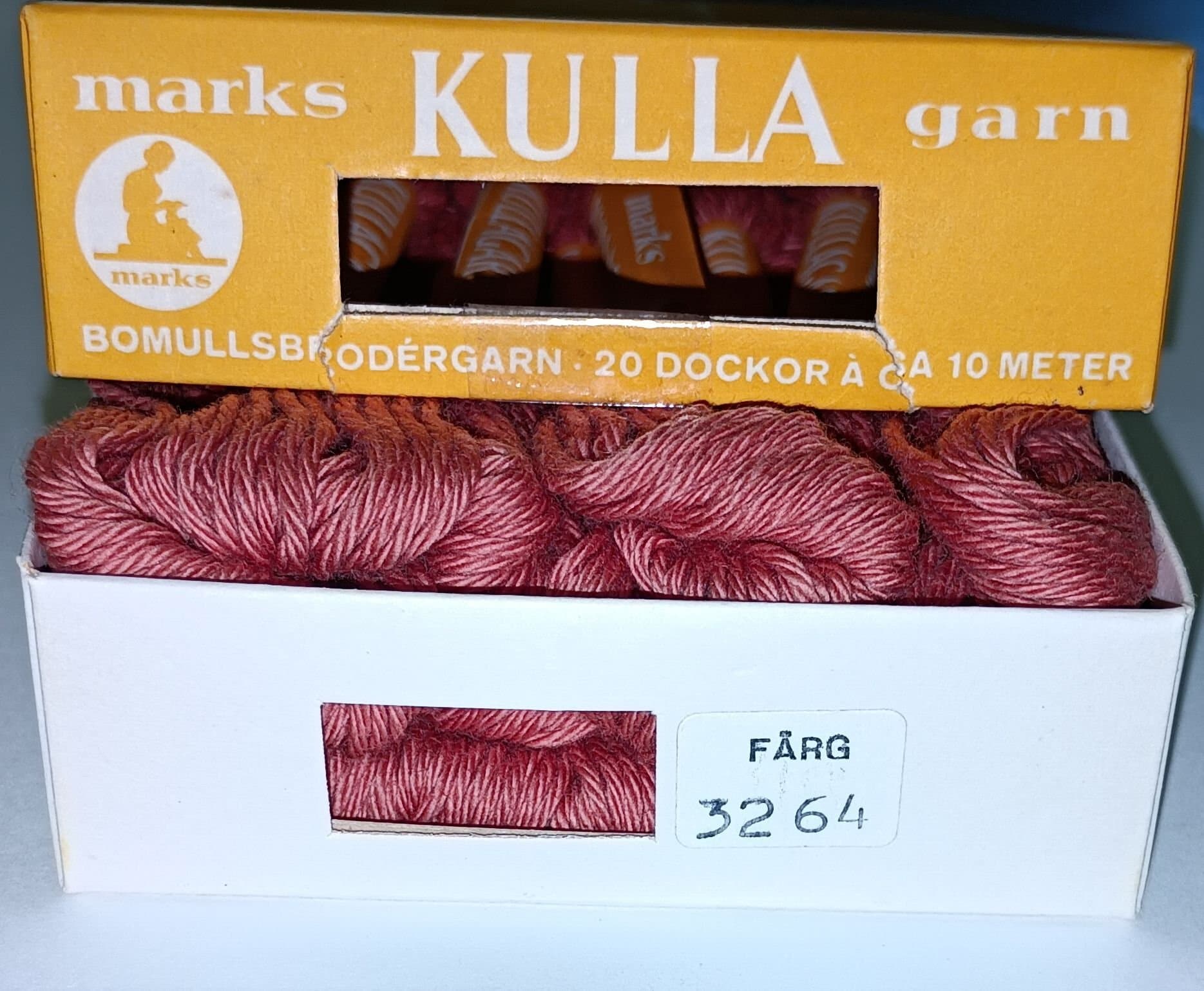 KULLA-GARN, nr. 3264 / 20 st dockor / NYA / OANVÄNDA!