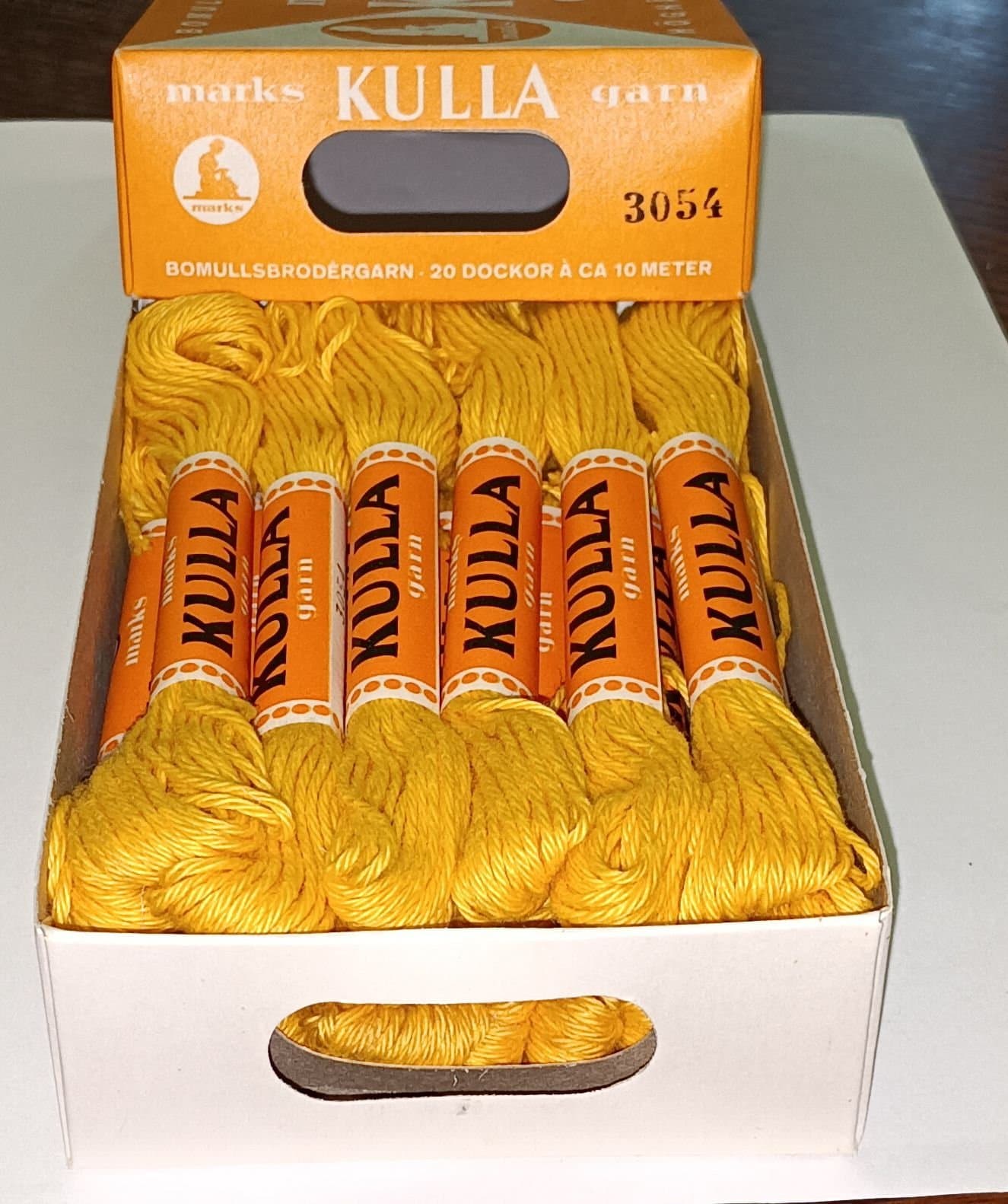 KULLA-GARN, nr. 3054 / 20 st dockor / NYA / OANVÄNDA!