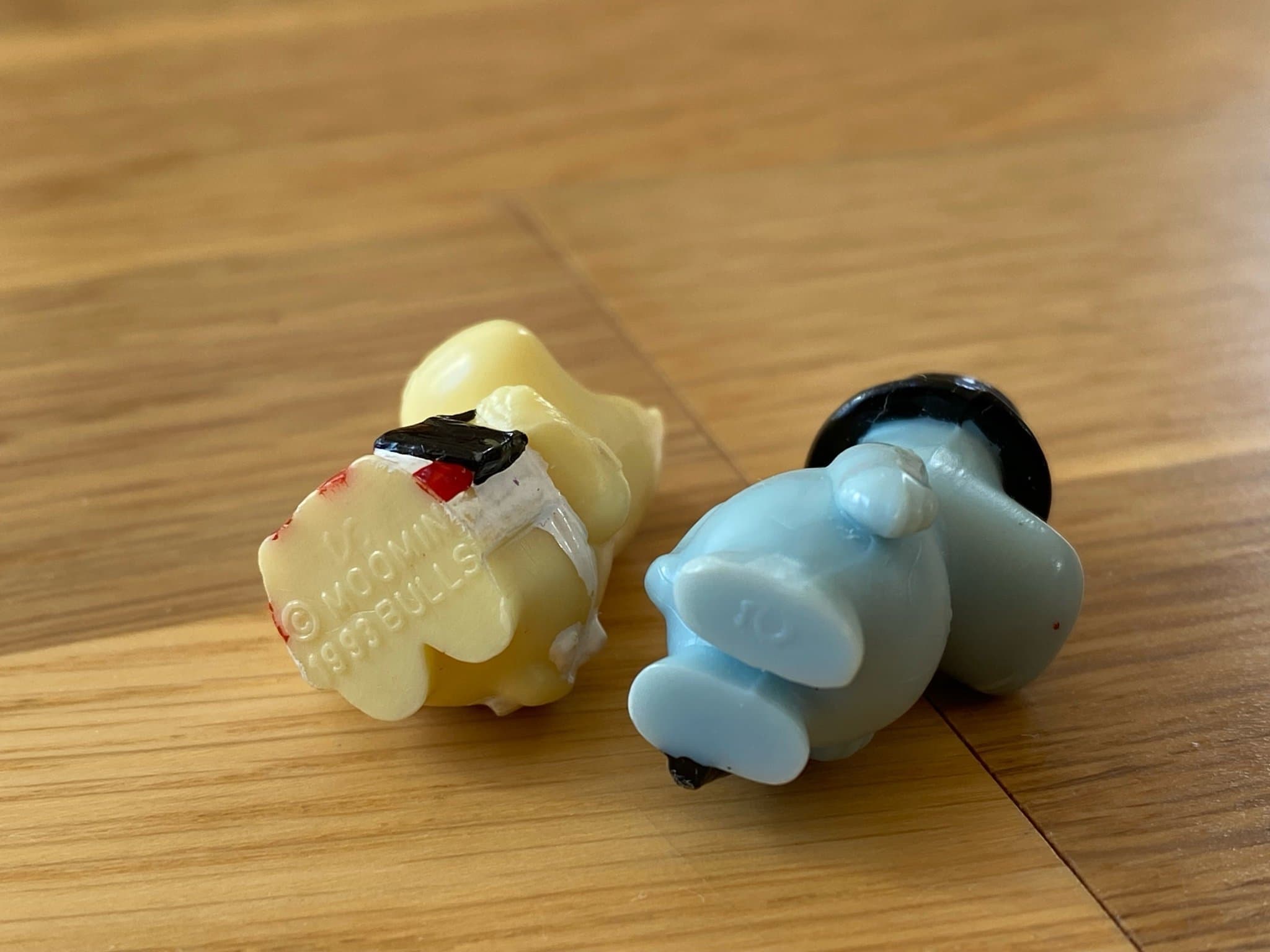 Muminfigurer 2 st - Moomin 1993 BULLS