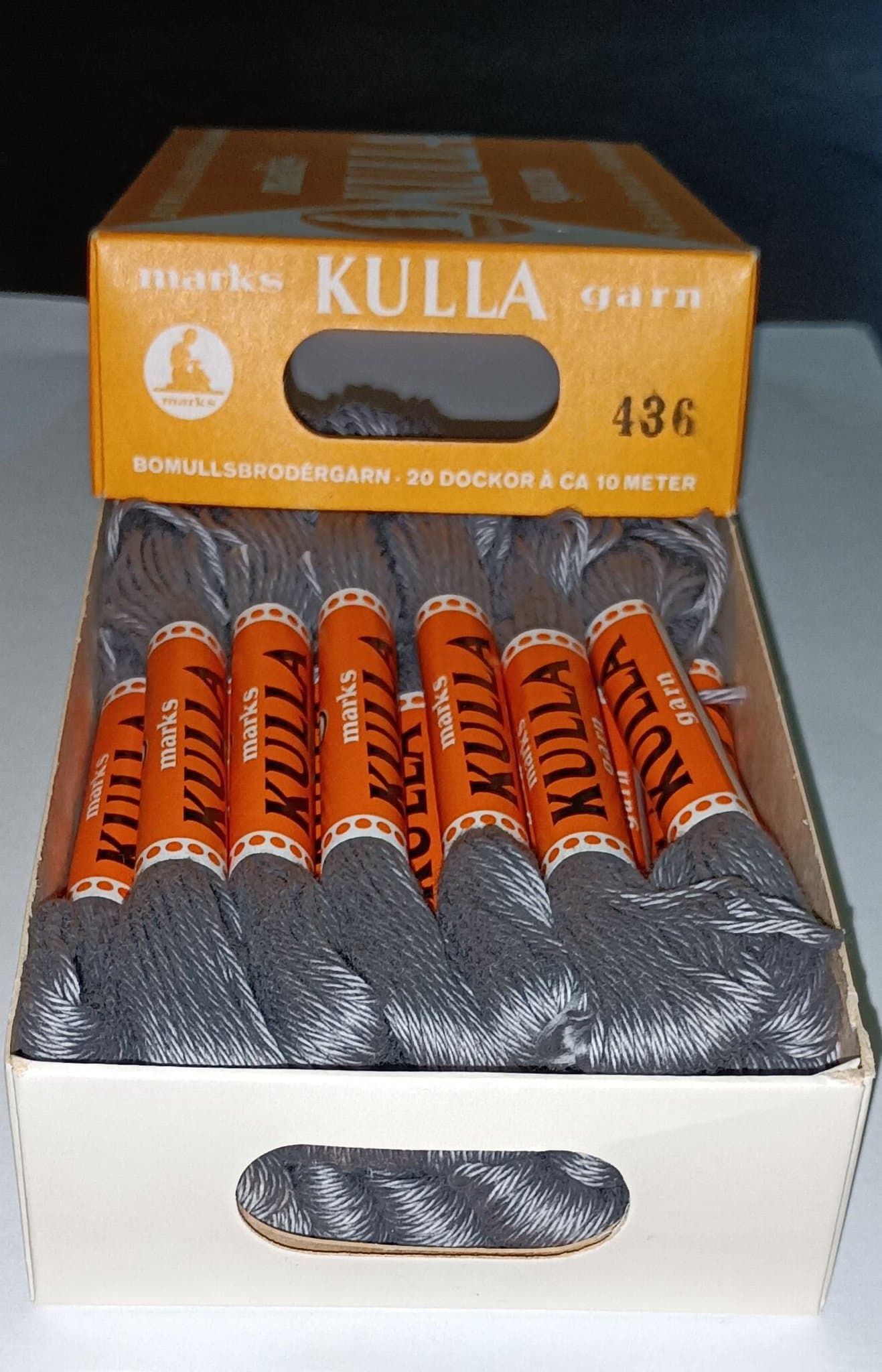 KULLA-GARN, nr. 436 / 20 st dockor / NYA / OANVÄNDA!