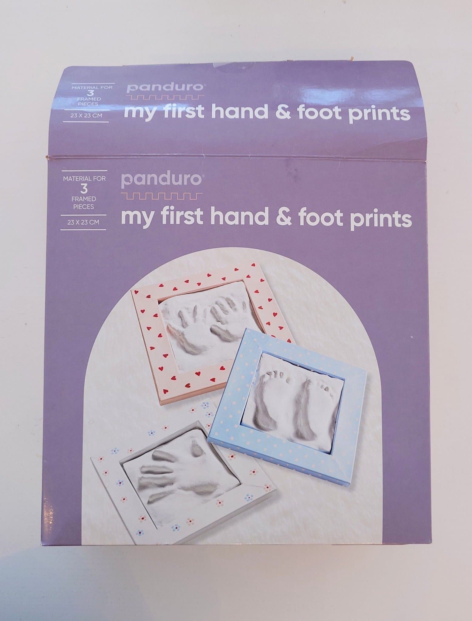 Panduro handavtryck och fotavtryck kit