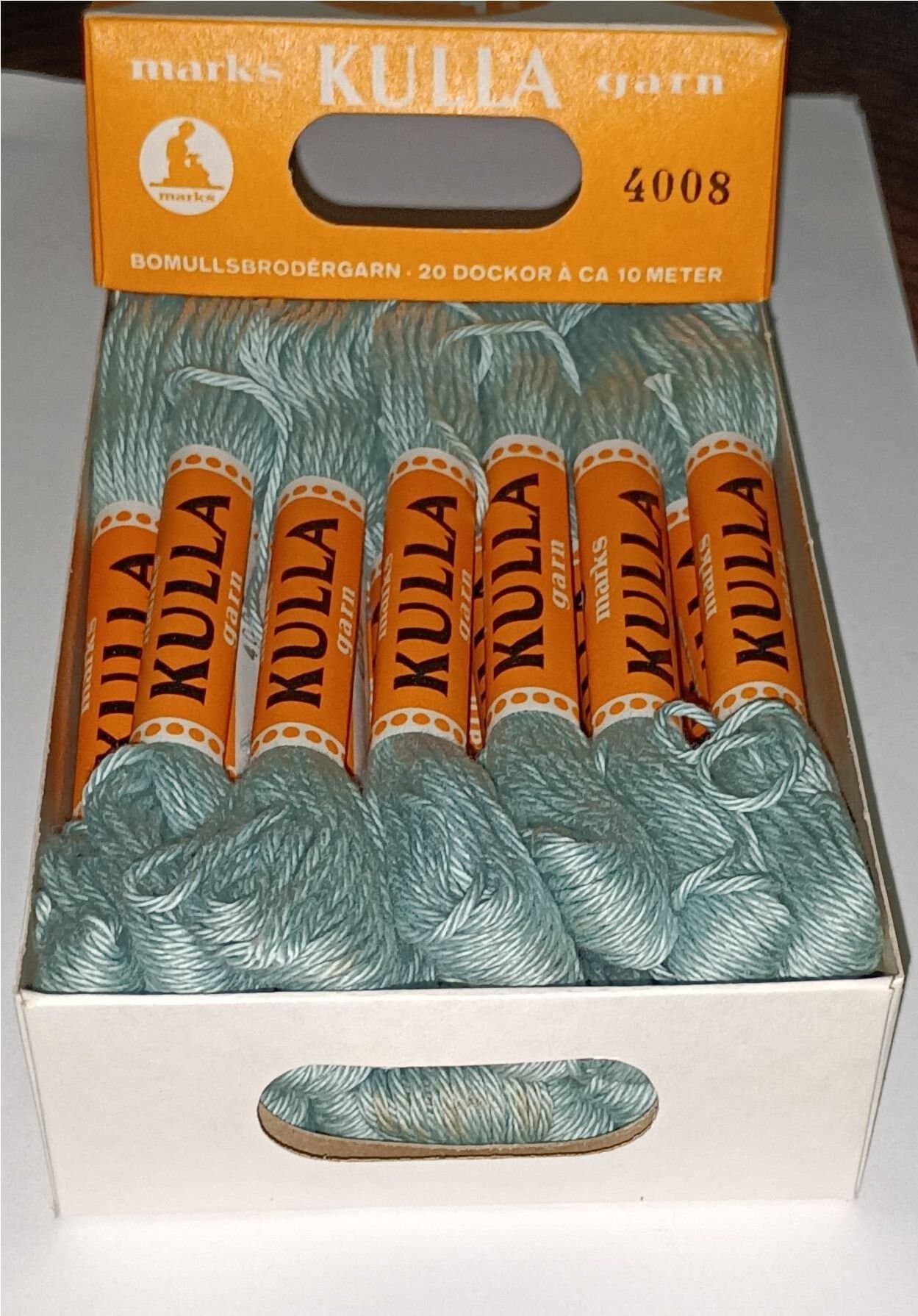 KULLA-GARN, nr. 4008 / 20 st dockor / NYA / OANVÄNDA!