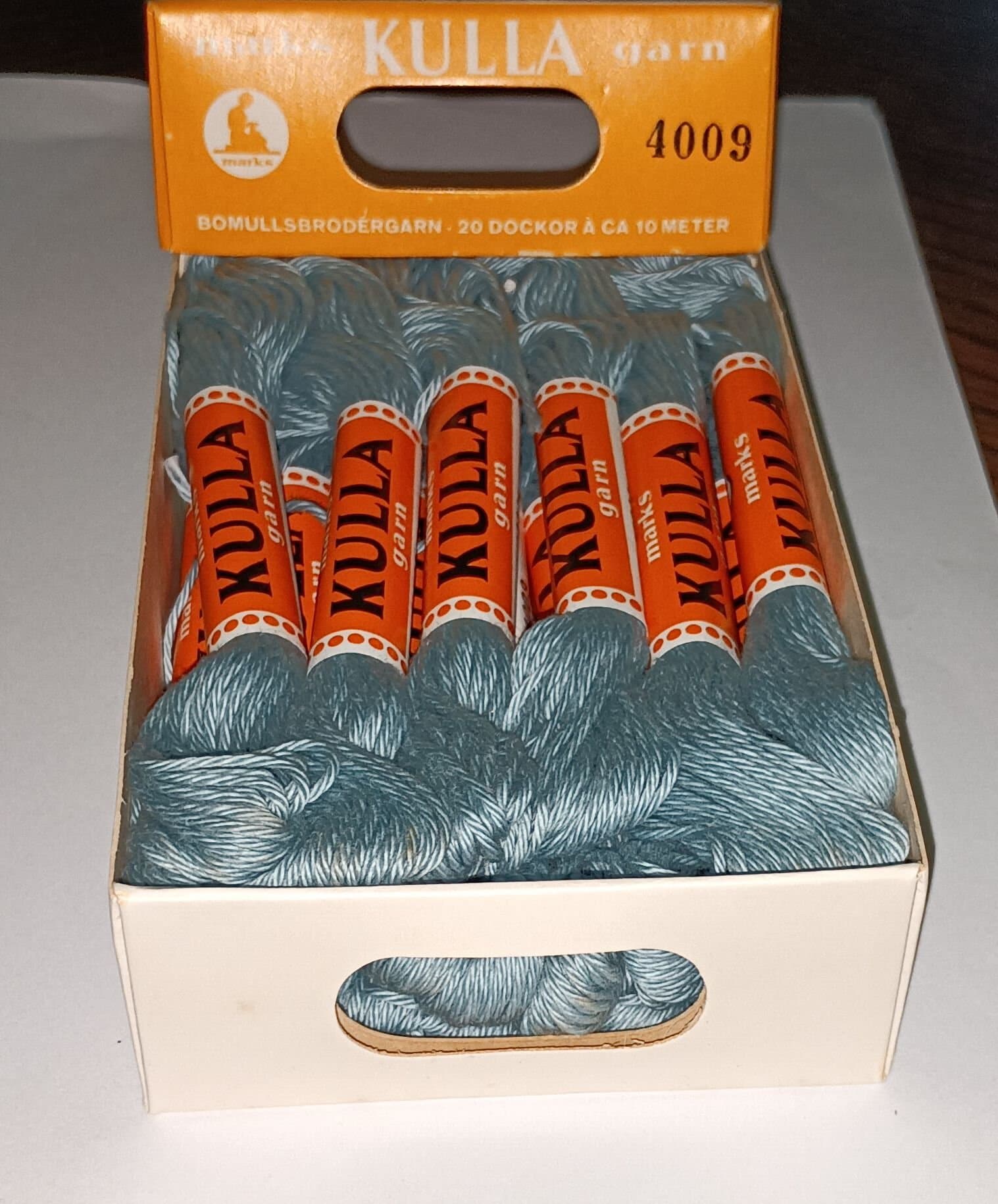 KULLA-GARN, nr. 4009 / 20 st dockor / NYA / OANVÄNDA!