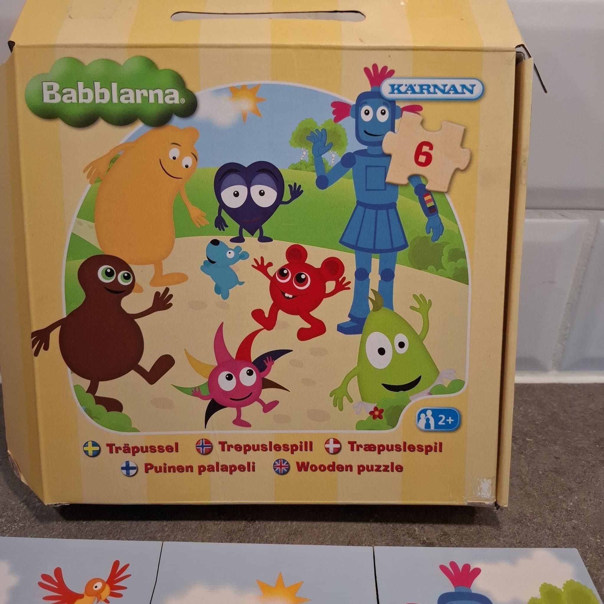 Träpussel Babblarna