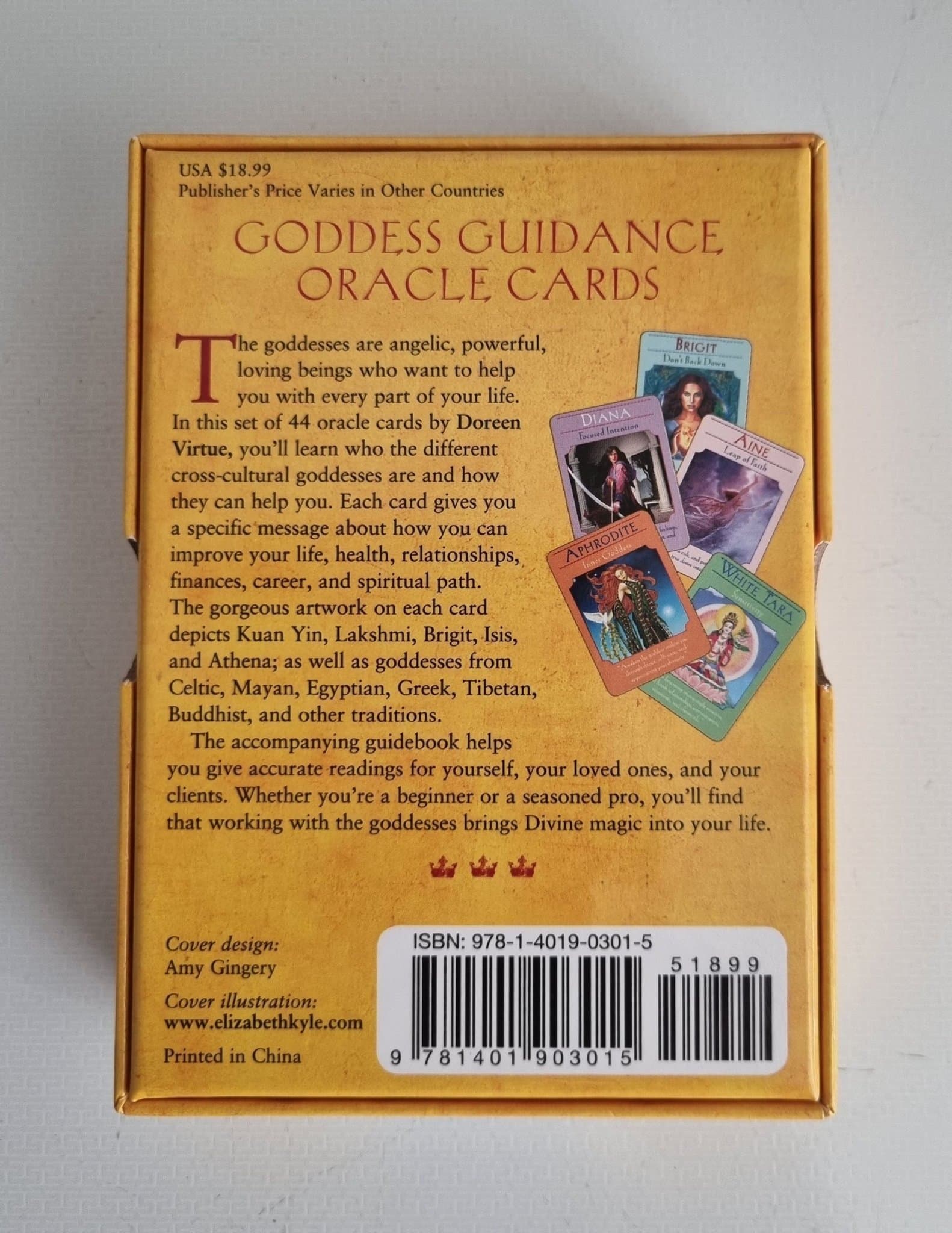 Goddess Guidance Oracle Cards av Doreen Virtue
