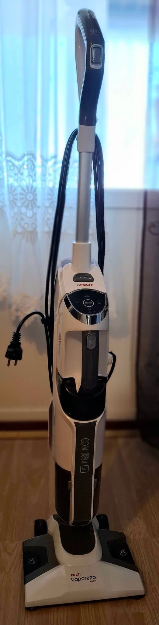 Polti Vaporetto 3 Clean ångmopp och dammsugare