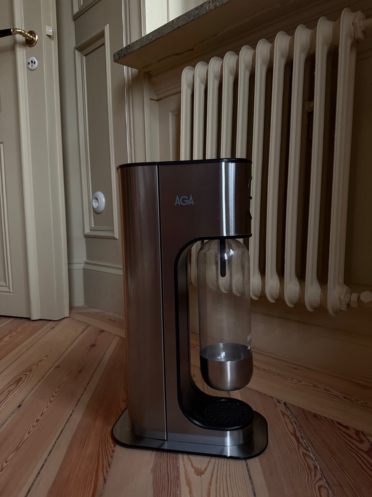 AGA Kolsyremaskin rostfritt stål klassisk