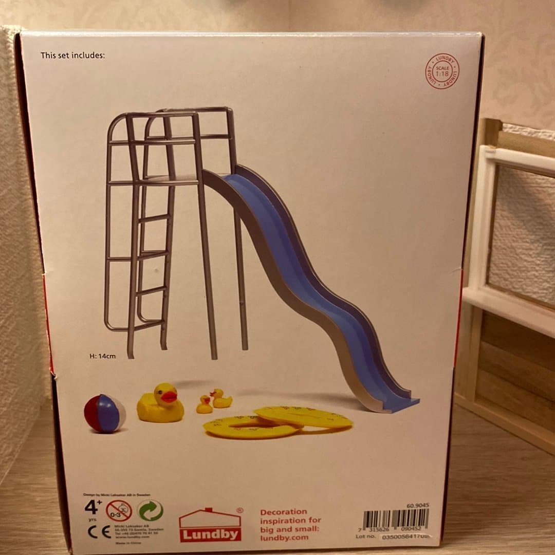 Lundby Holiday - Rutschkana, boll, badankor och simringar
