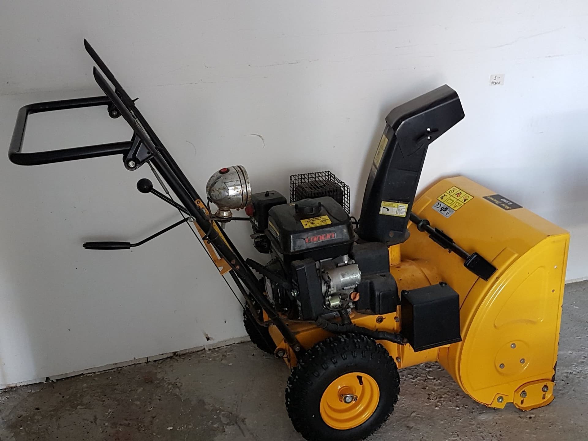 Snöslunga 6,5HK med Loncinmotor