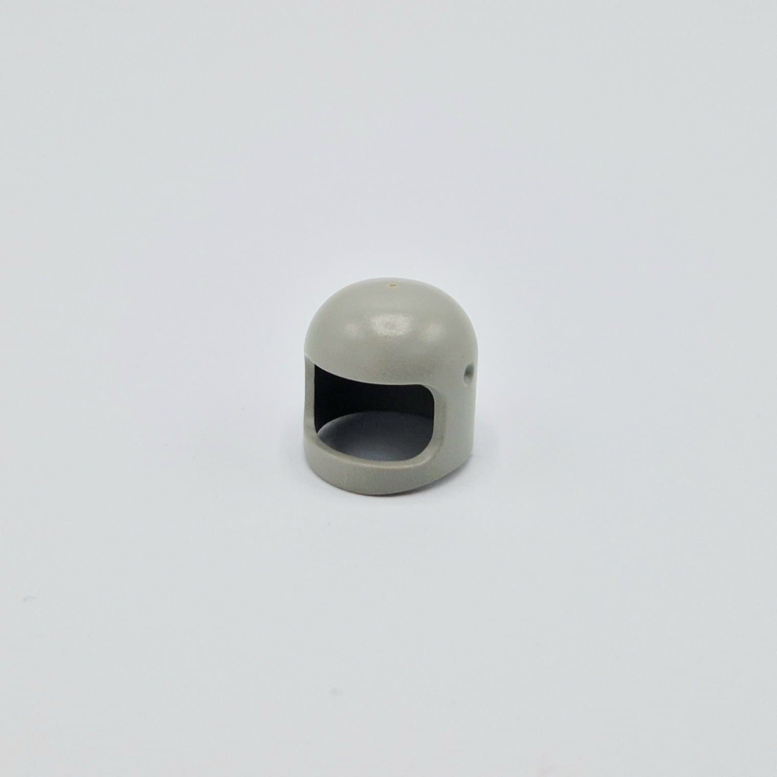 LEGO - Ljusgrå Hjälm / Light Gray Helmet - Classic Castle / Space 193a2, Nyskick