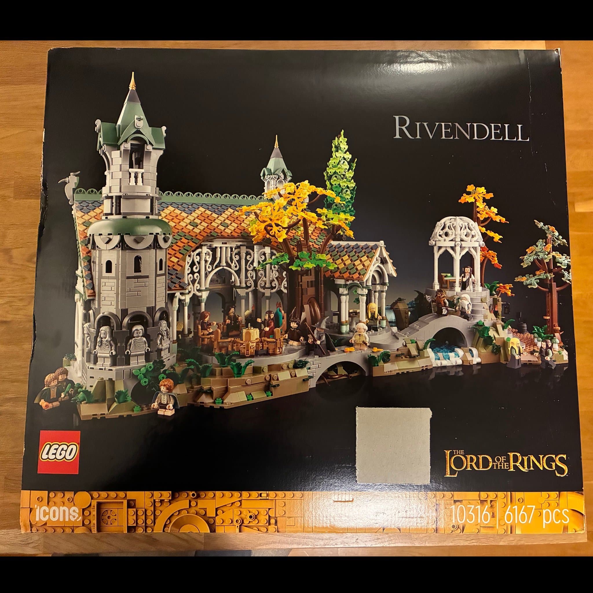 LEGO Lord of the Rings Rivendell 10316 - Ny, utan Minifigurer