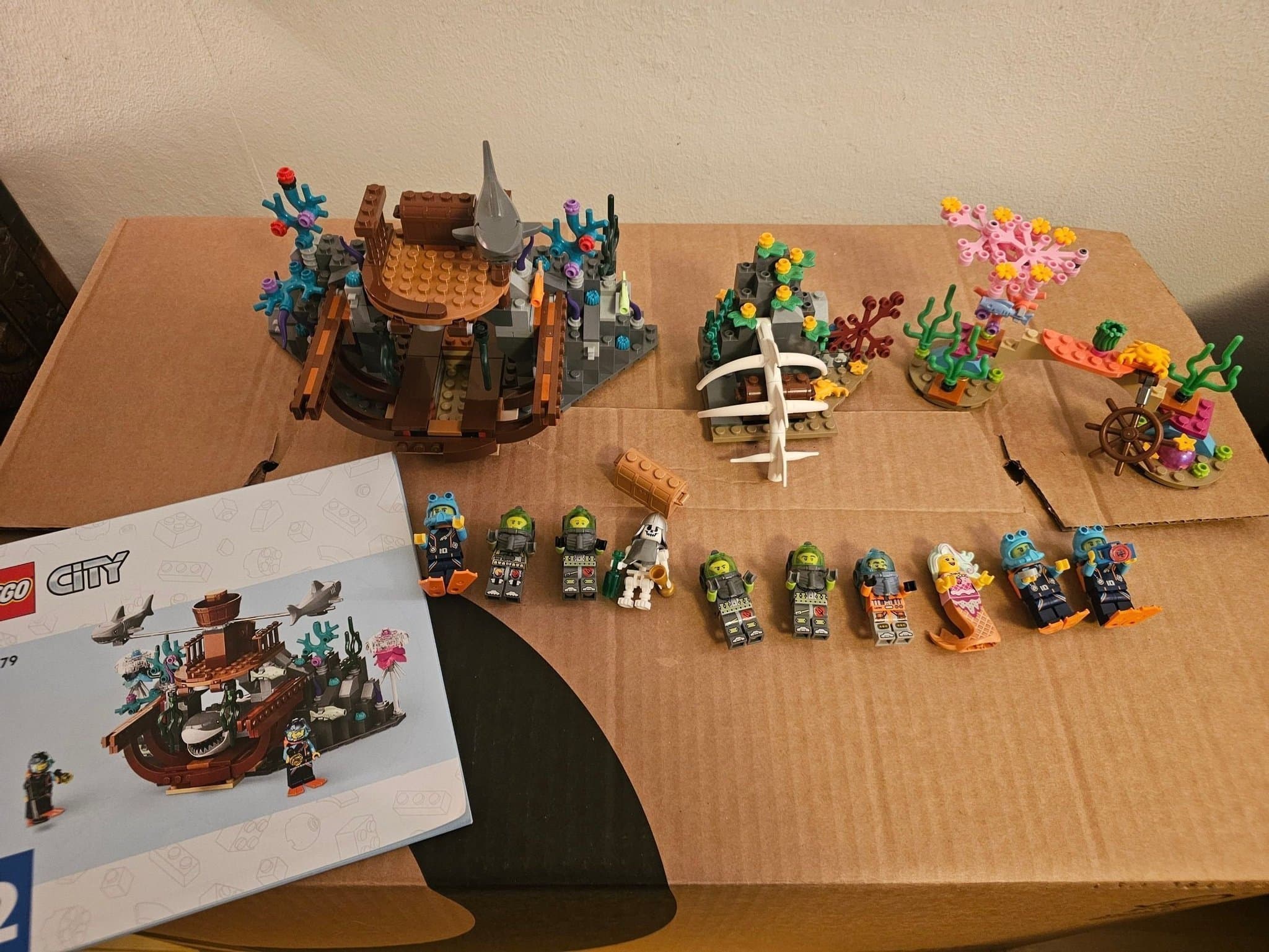 LEGO City 60379 Djuphavsutforskare med ubåt