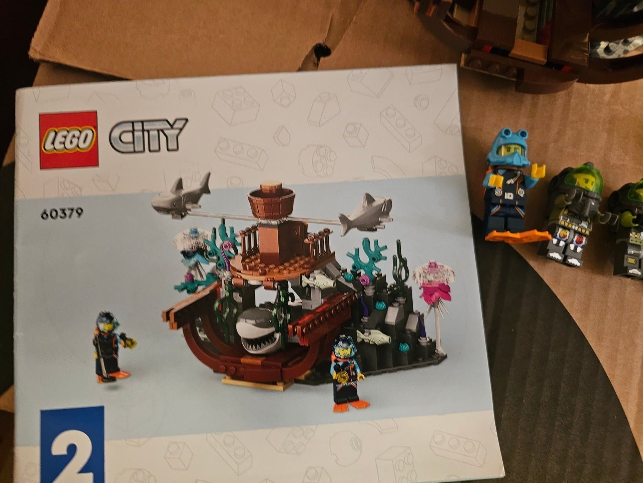 LEGO City 60379 Djuphavsutforskare med ubåt