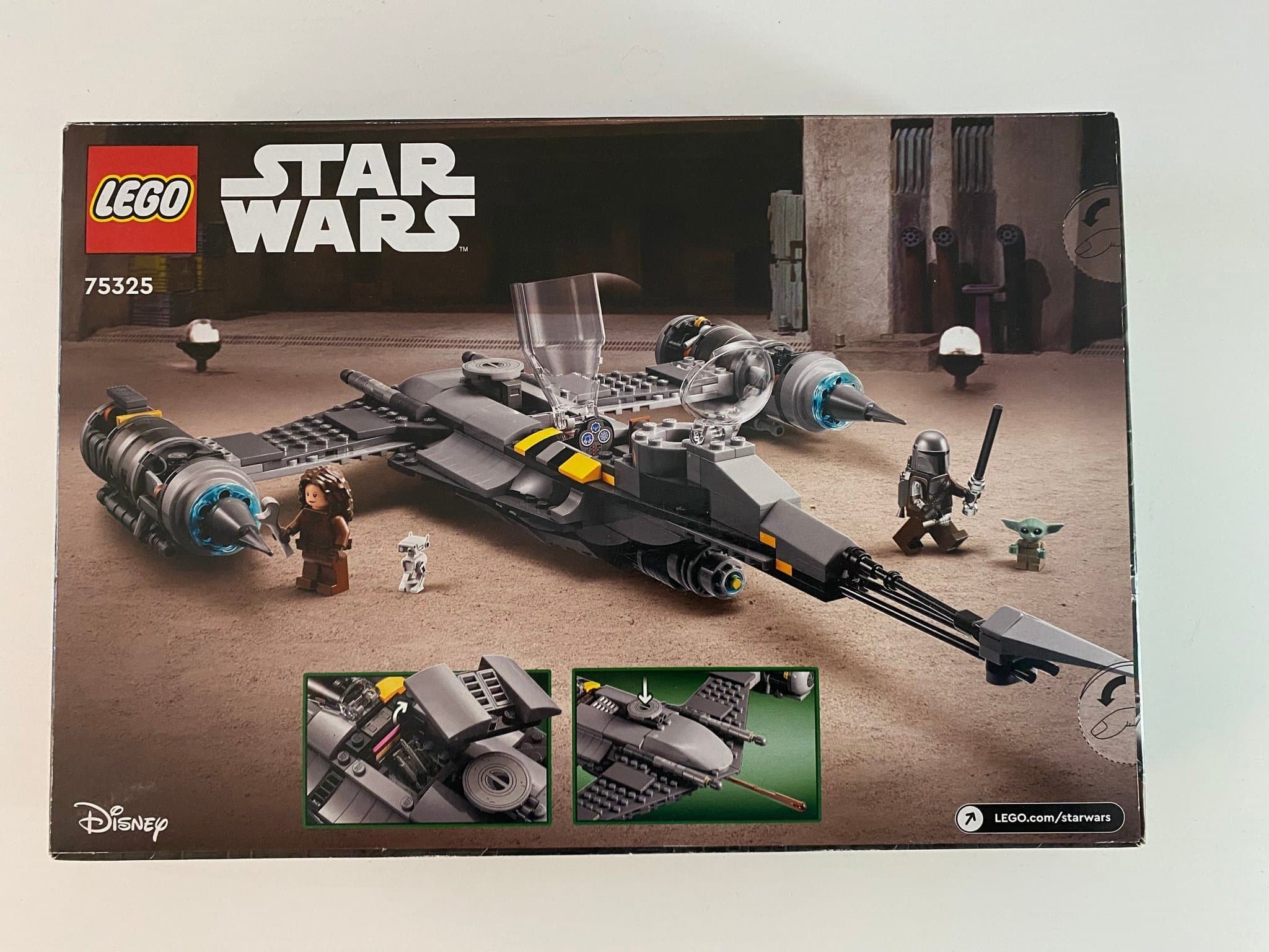 LEGO Star Wars 75325 The Mandalorian's N-1 Starfighter oöppnad