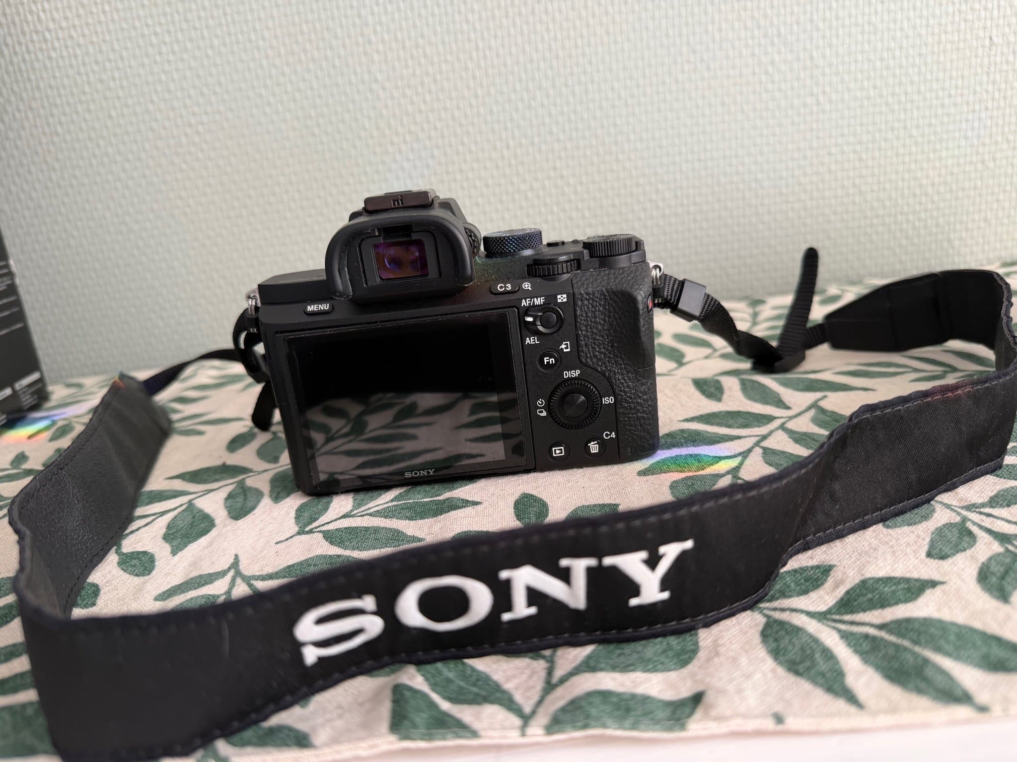 Sony a7 II med objektiv fullformat