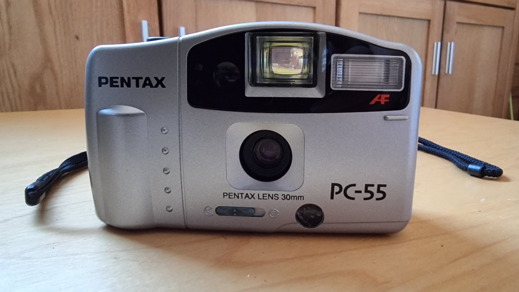 Pentax PC-55 Kompaktkamera Med Original Fodral