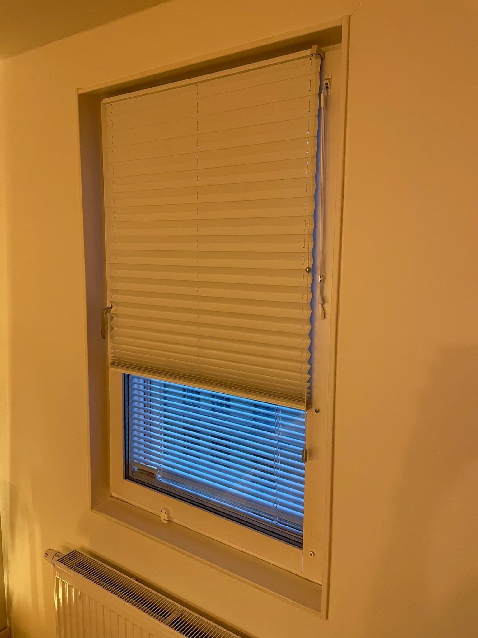 Riviera Plisségardin 73x133 cm - Mörkläggande Väv