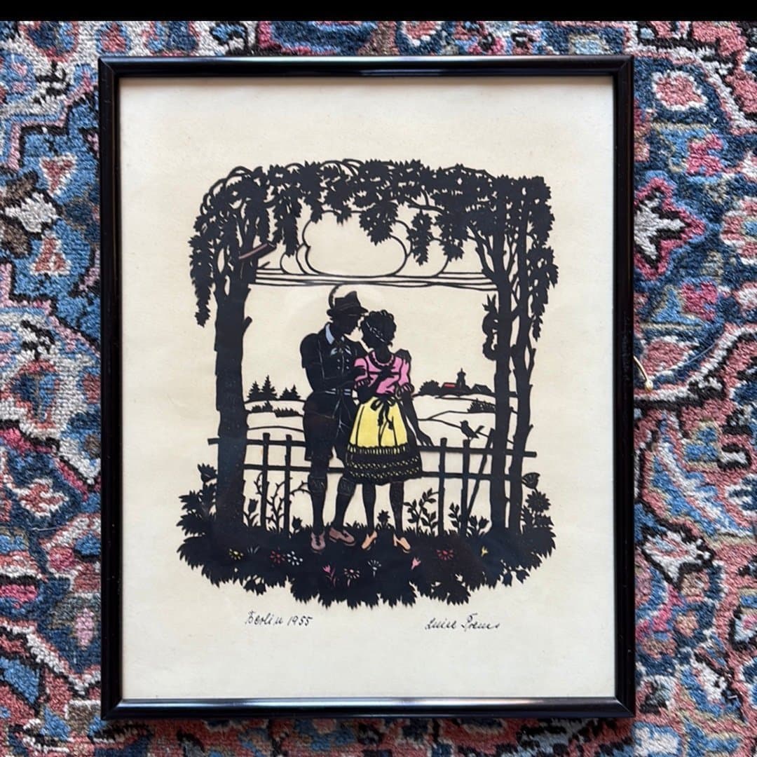 Silhuettklipp av Luise Preuss, Berlin
