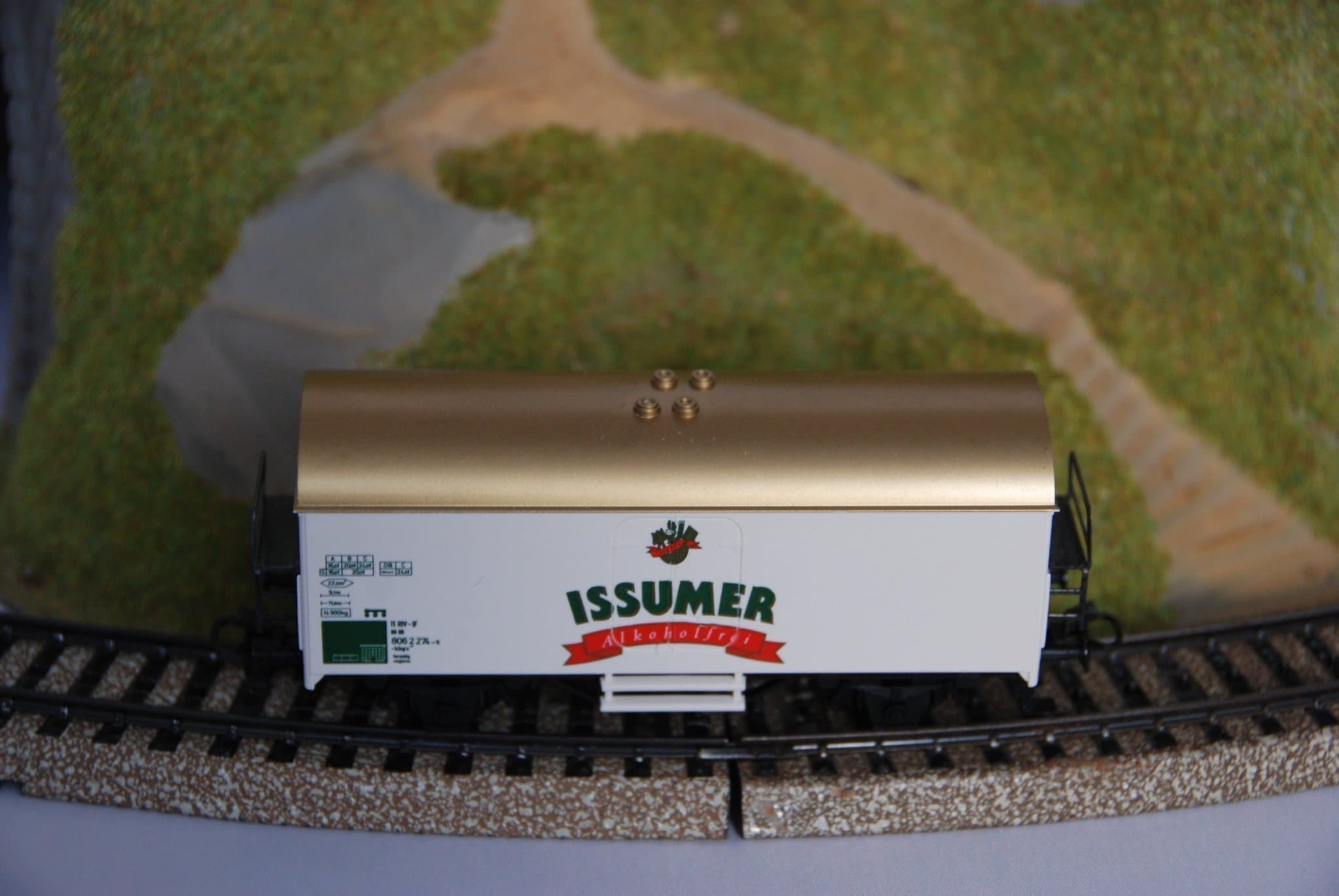 Ganska Ovanlig Märklin ÖL-vagn ISSUMER nr 4415 med OriginalBox