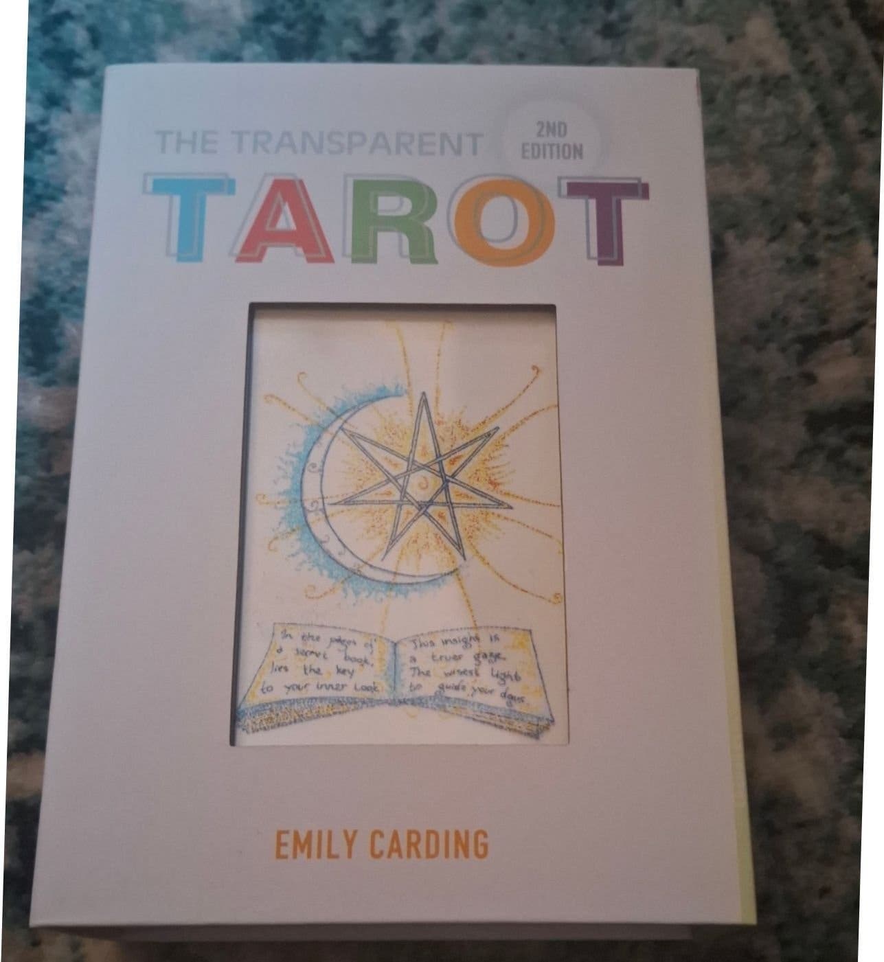 THE TRANSPARENT TAROT av Emily Carding, 2nd Edition