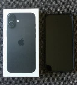 iPhone 16 plus 128 Gbg svart