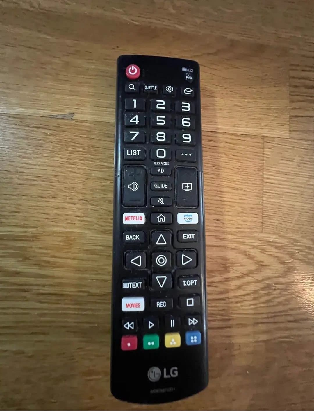LG Smart TV 43 tum 4K med fjärrkontroll