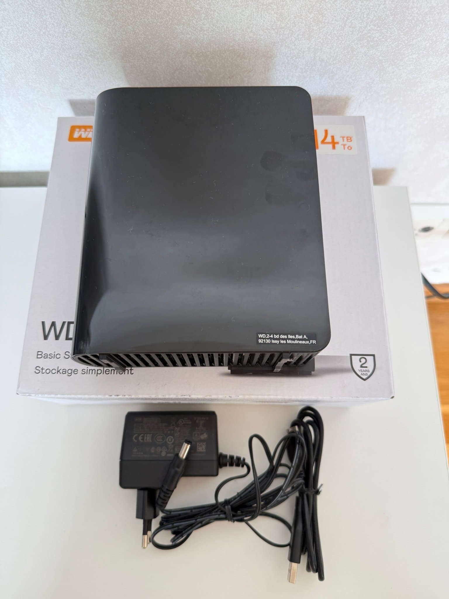 WD Elements extern hårddisk 14 TB