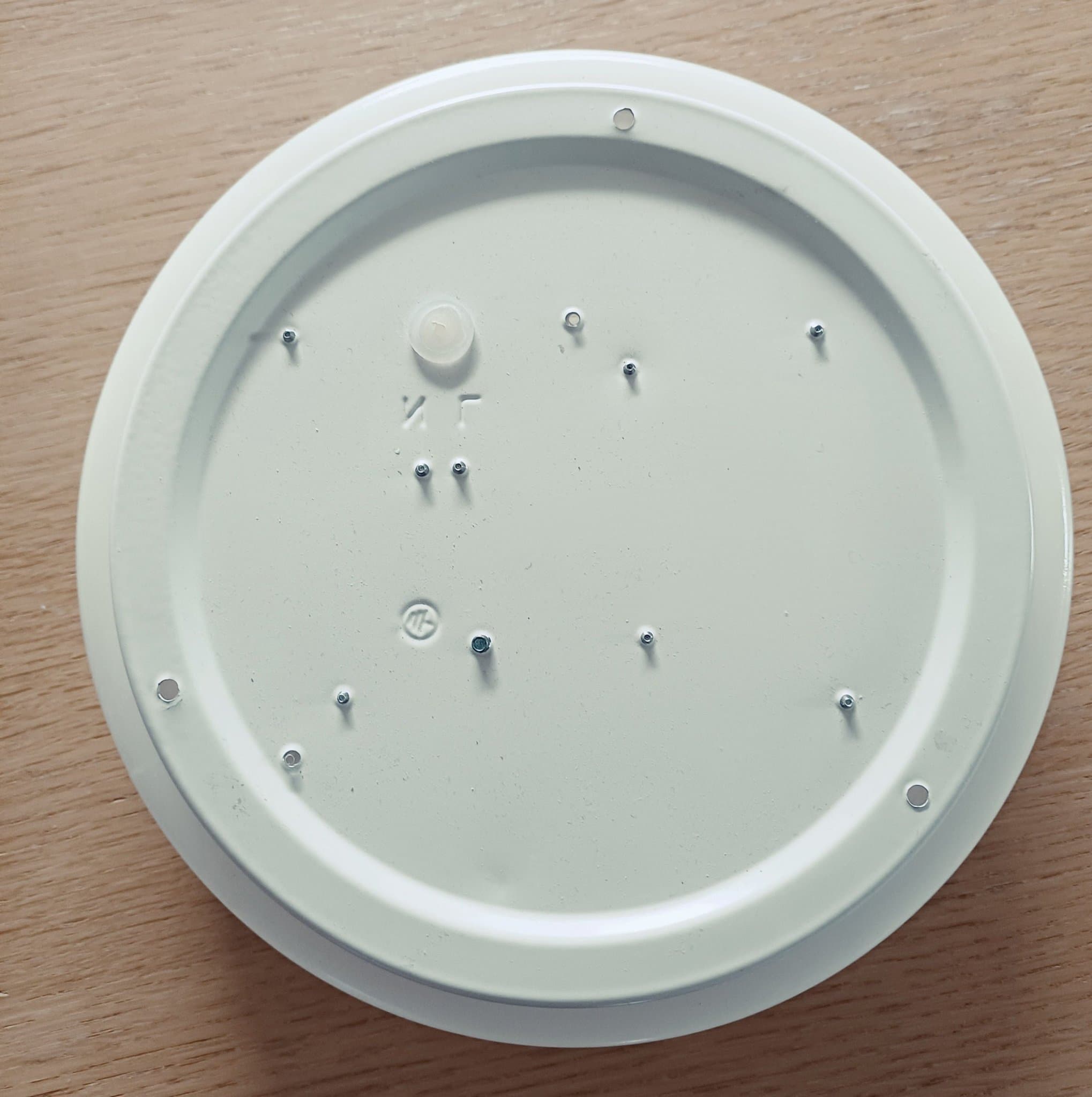 NY Tak Plafond rund led, 12w 2700k 120°