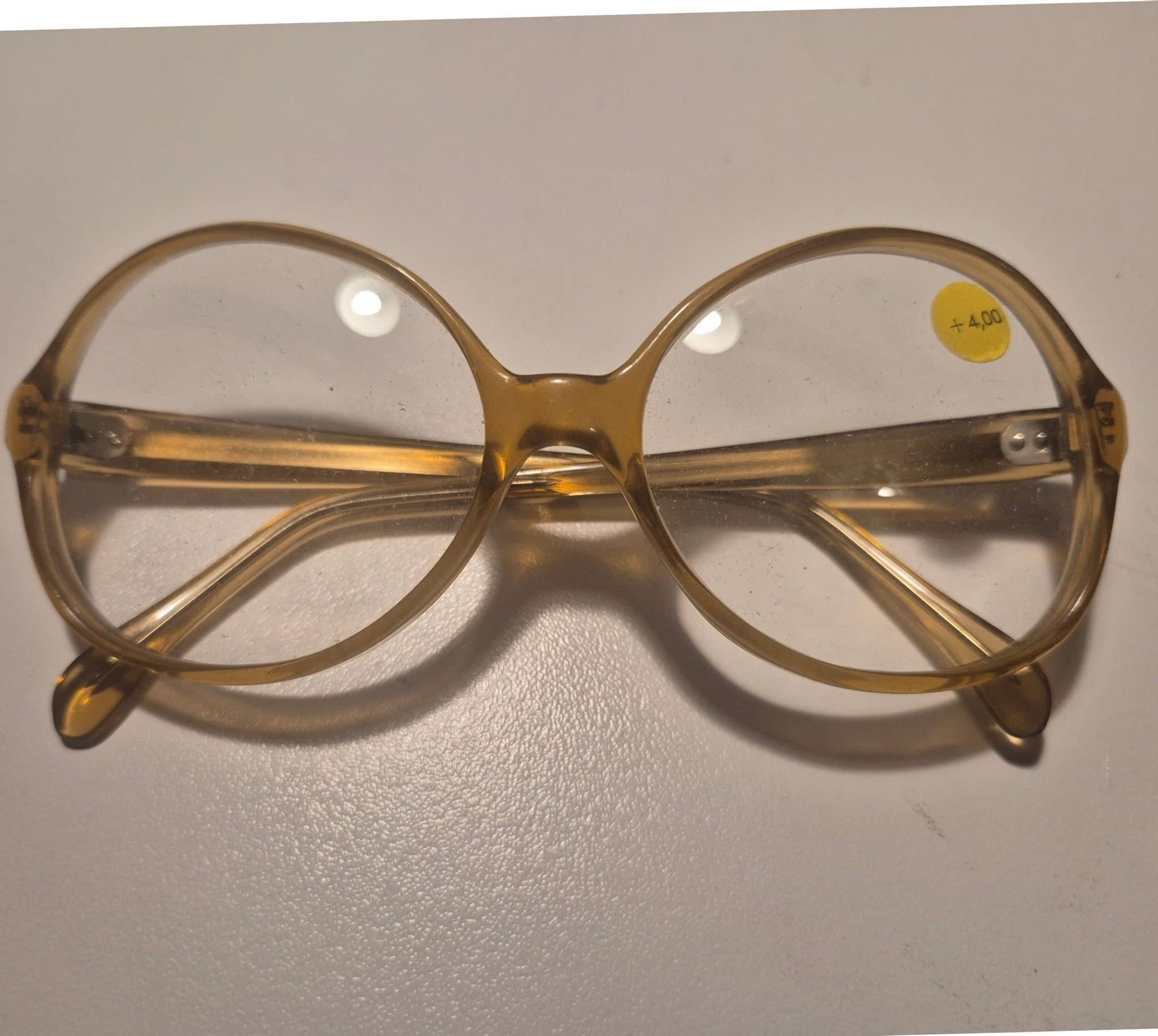 Nya/oanvända! Vintage/retro 1950/60-tal Glasögon +4, Västerlångs Optik