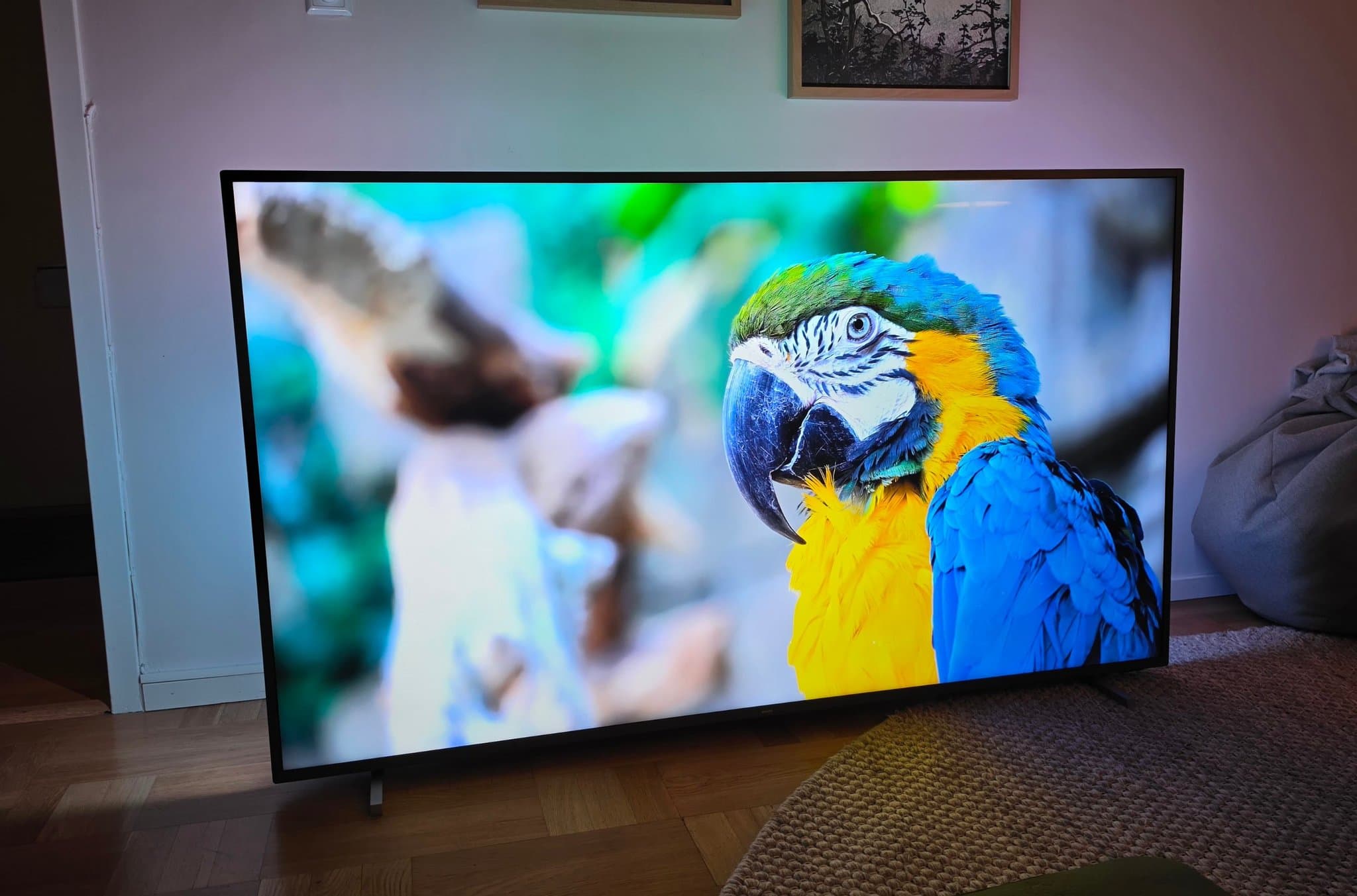 Philips 75" 4k smart TV med ambilight