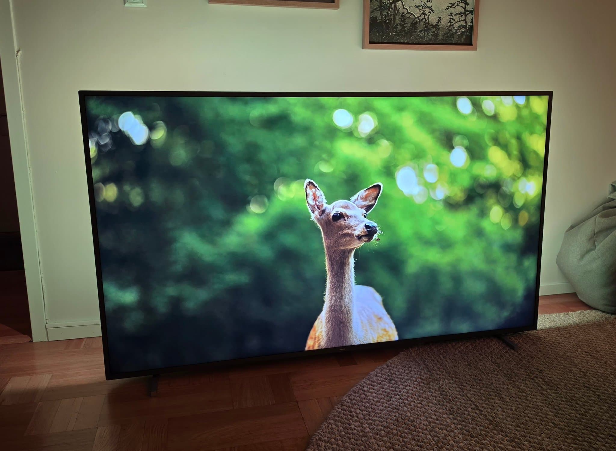 Philips 75" 4k smart TV med ambilight