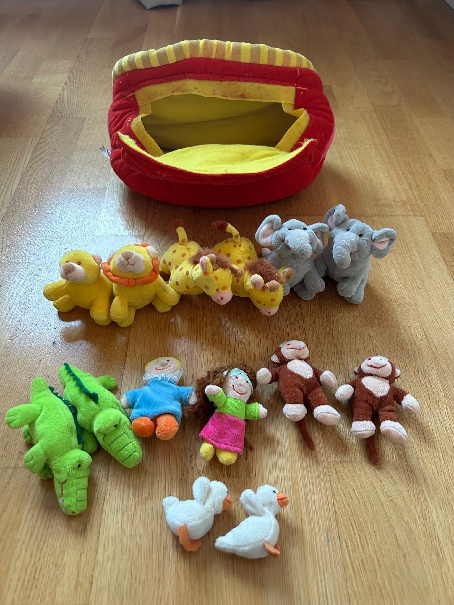 Lilliputiens Noah’s ark med Djur