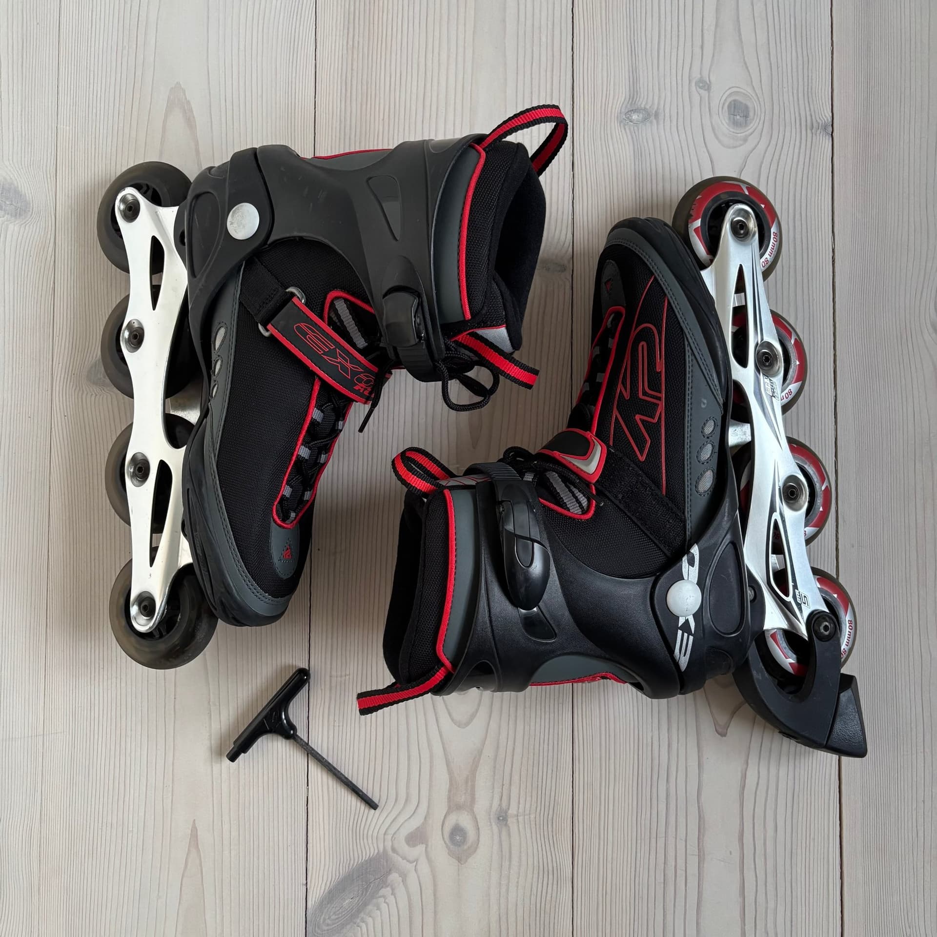 K2 EXO ALU M Inlines, storlek 42.5