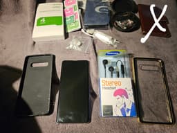 Samsung Galaxy S10 128gb med tillbehör